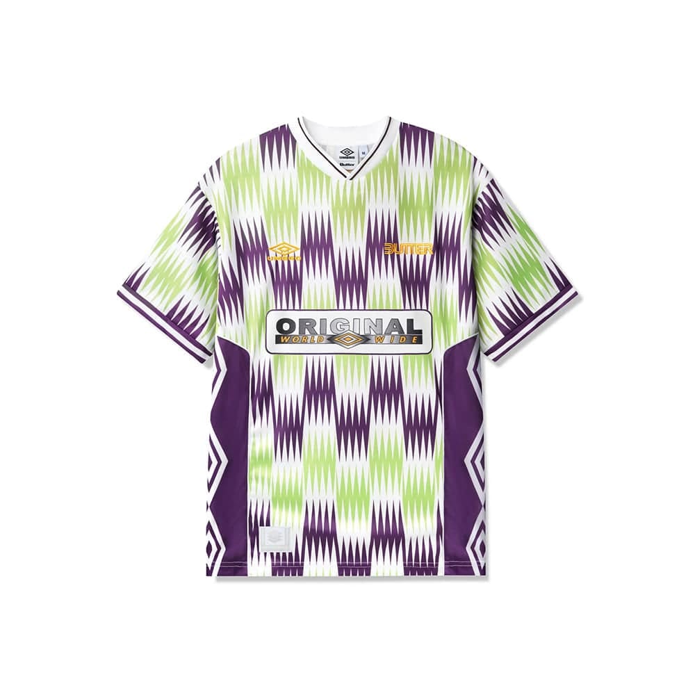 Butter Goods Optical Jersey - Grape/Volt