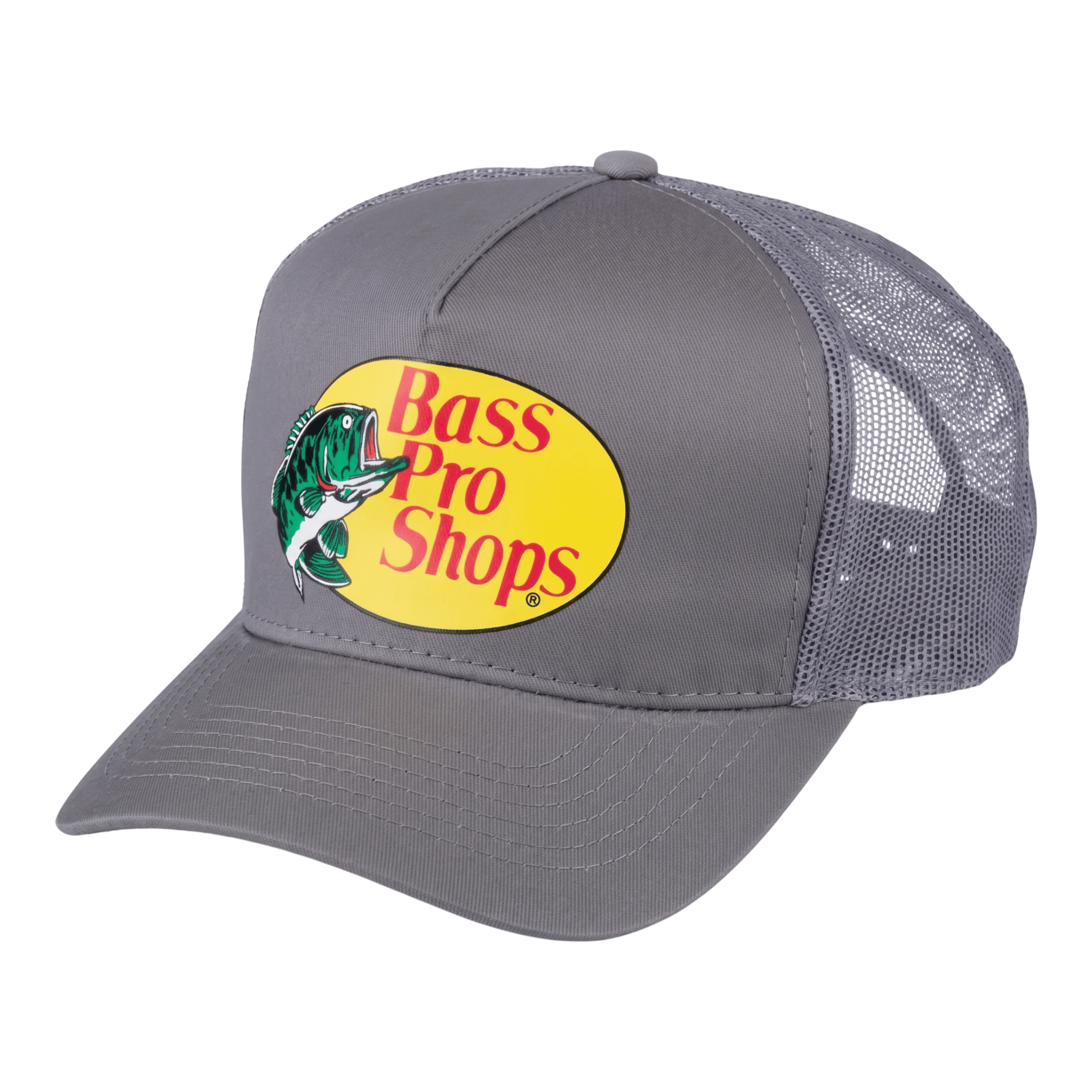 Bass Pro Shops Mesh Trucker Cap – Grey