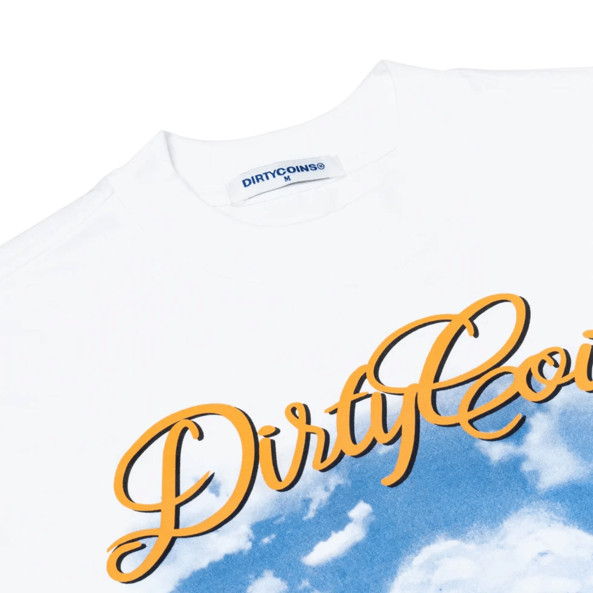 DirtyCoins DCxRS Desert Sky T-Shirt White