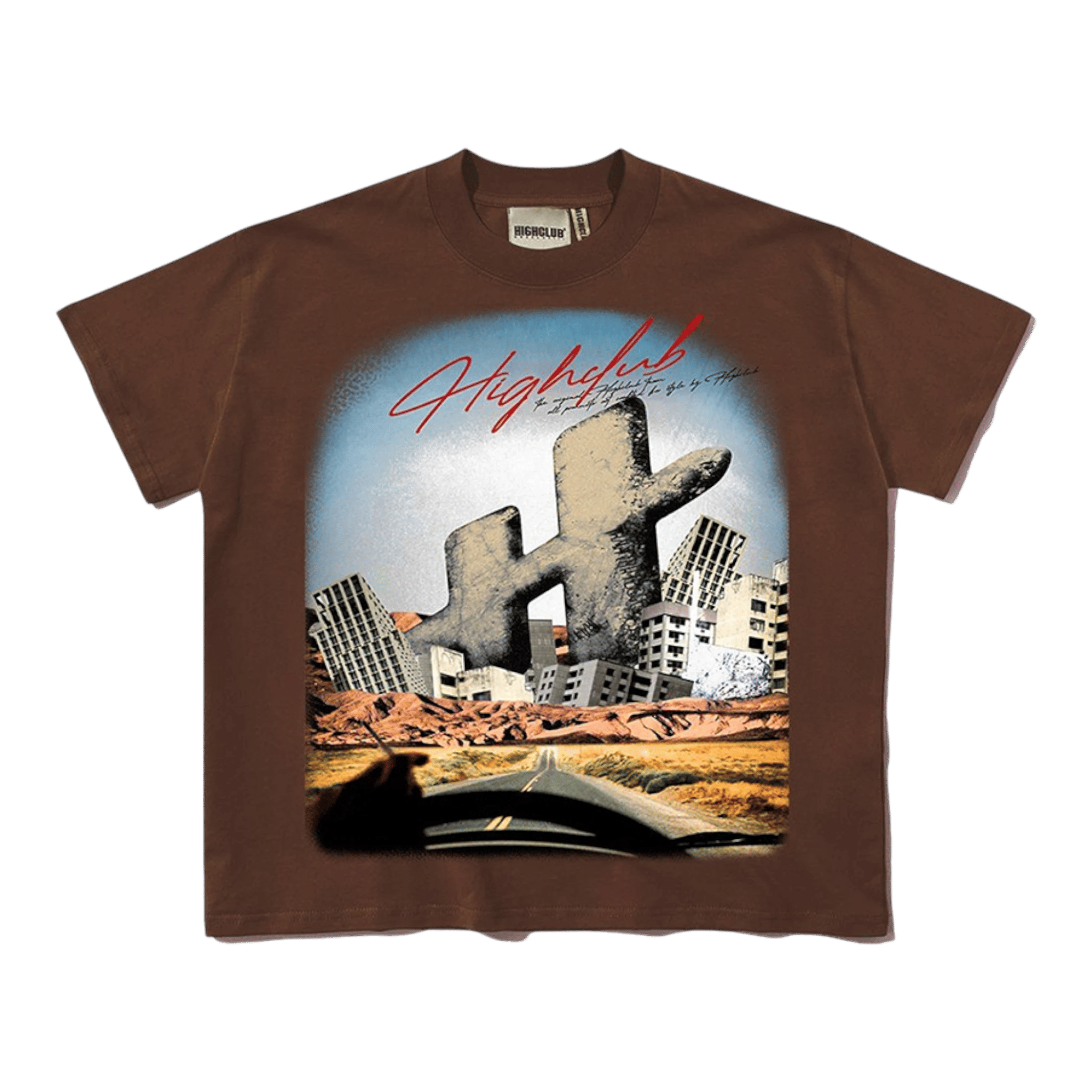 Highclub RELICS TEE Brown