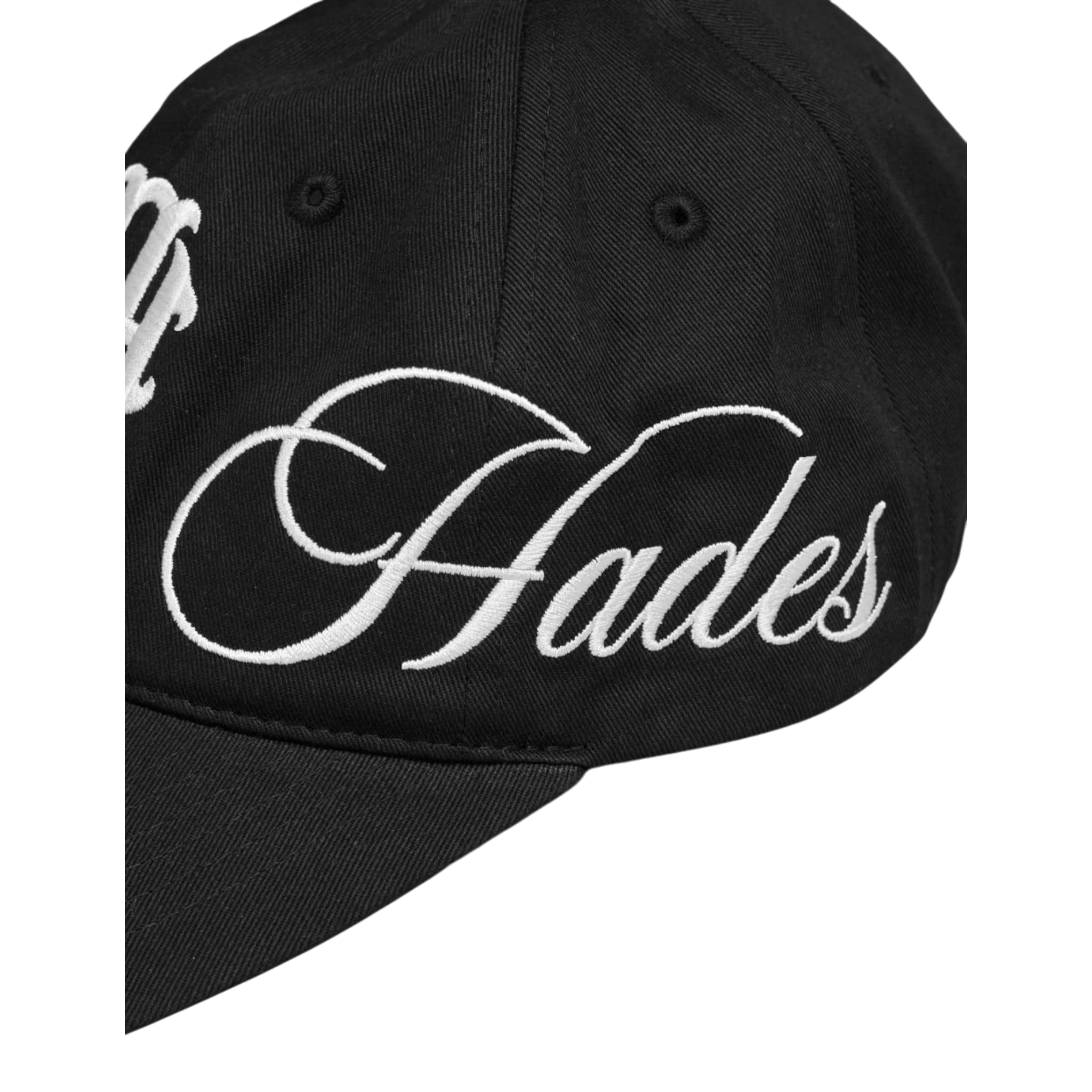 HADES CREST DAD CAP - BLACK