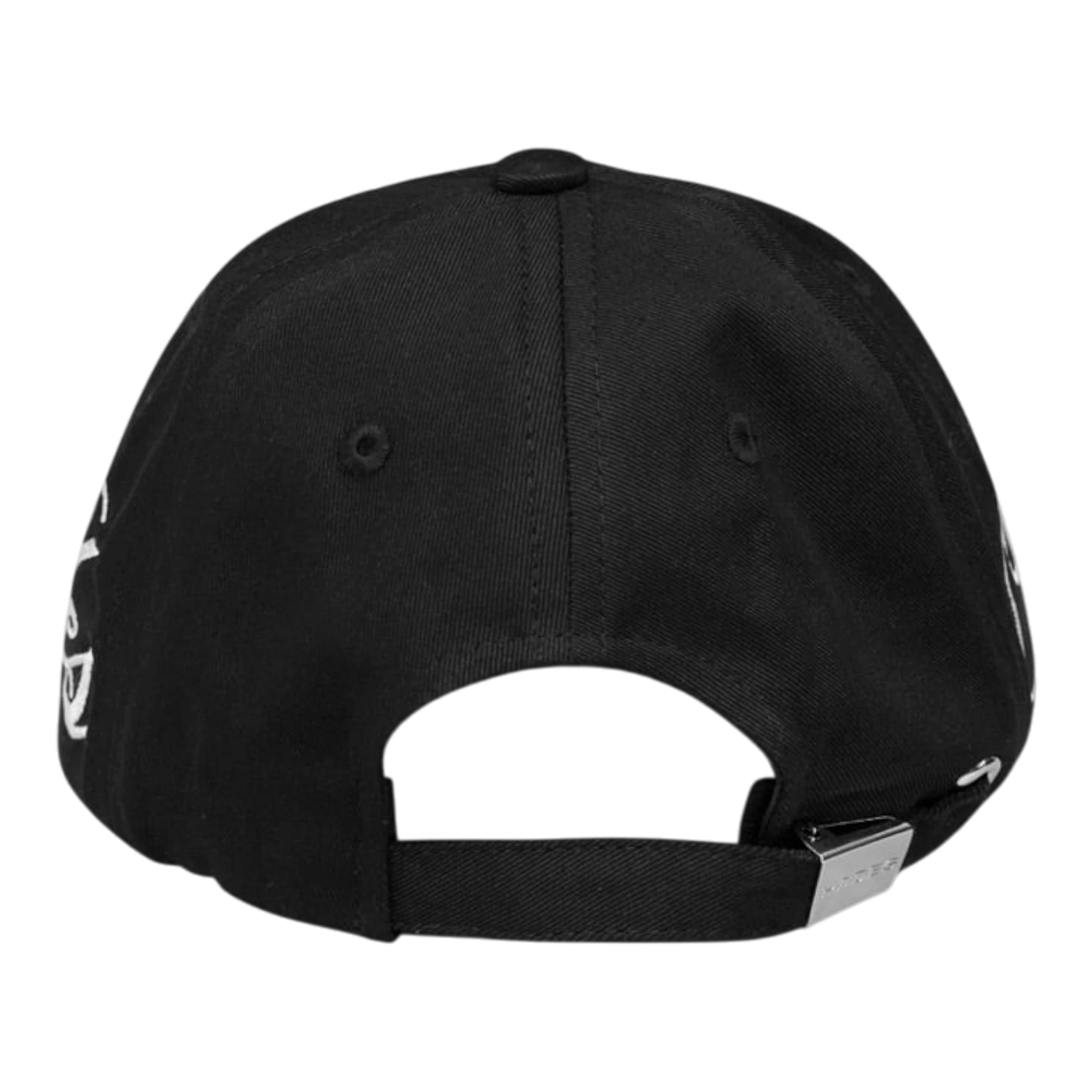 HADES CREST DAD CAP - BLACK