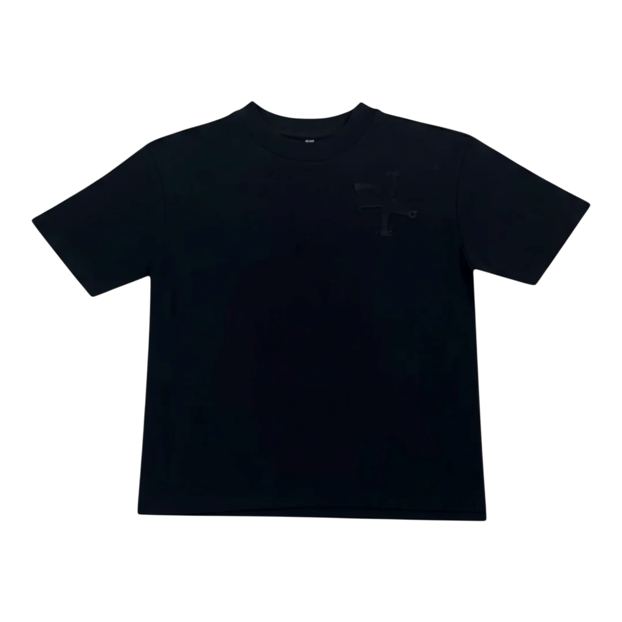 UNIQLO AIRism Cotton Oversized T-Shirt - Black