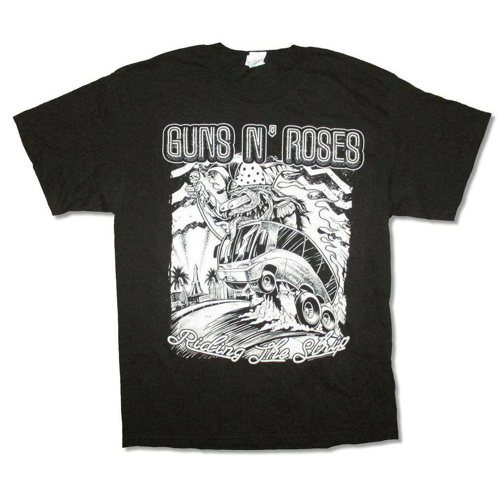 ROCKABILIA GUNS N ROSES Riding The Strip T-shirt