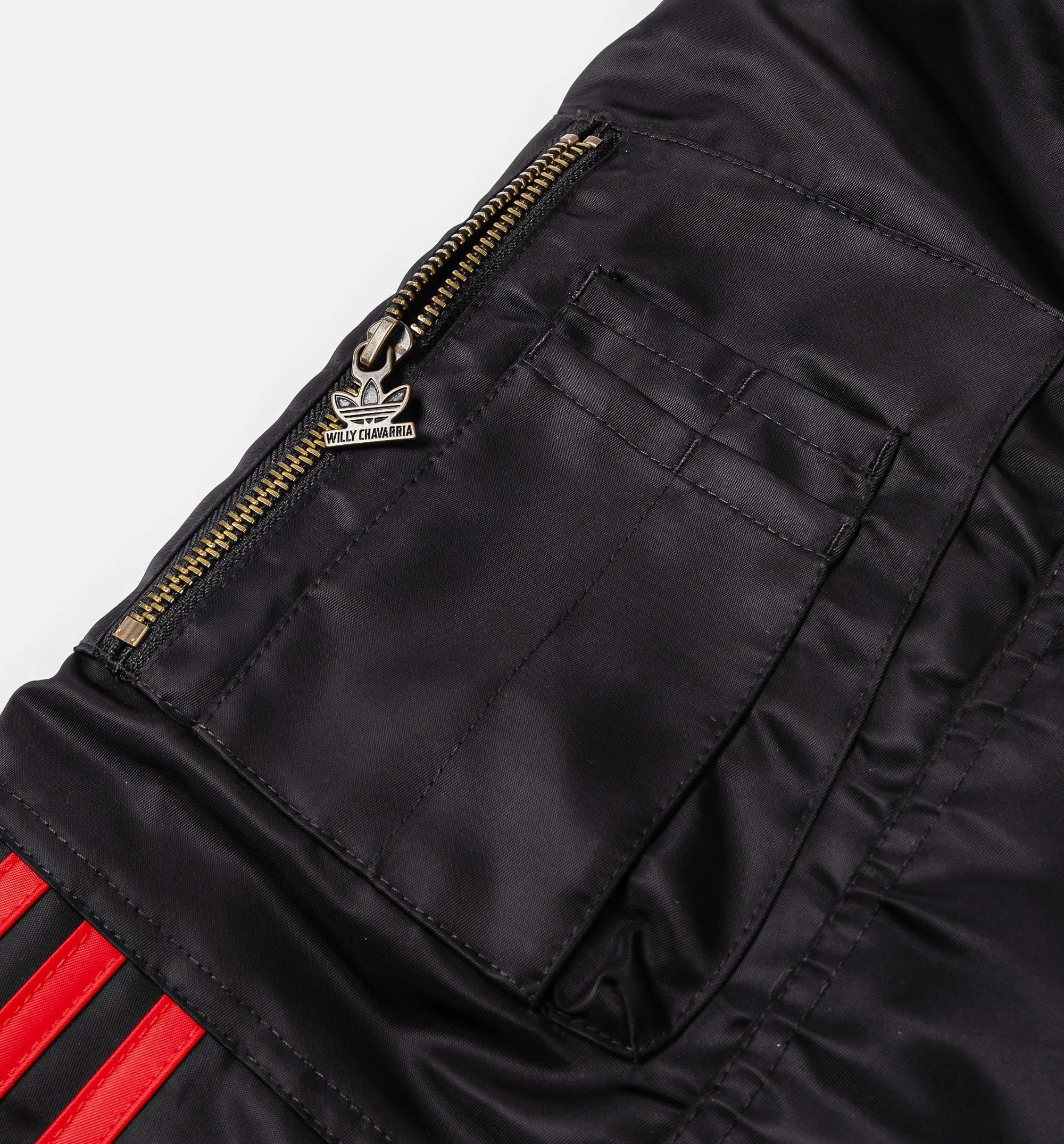 adidas Willy Chavarria x Adidas Zipped Bomber Mens Jacket - Black
