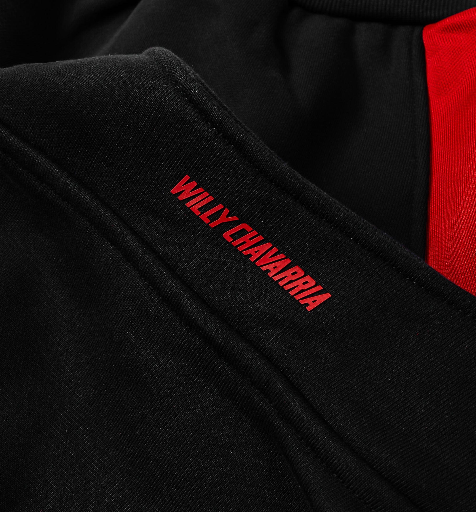 adidas Willy Chavarria x Adidas Watsonville Mockneck Mens Jacket - Black/Red