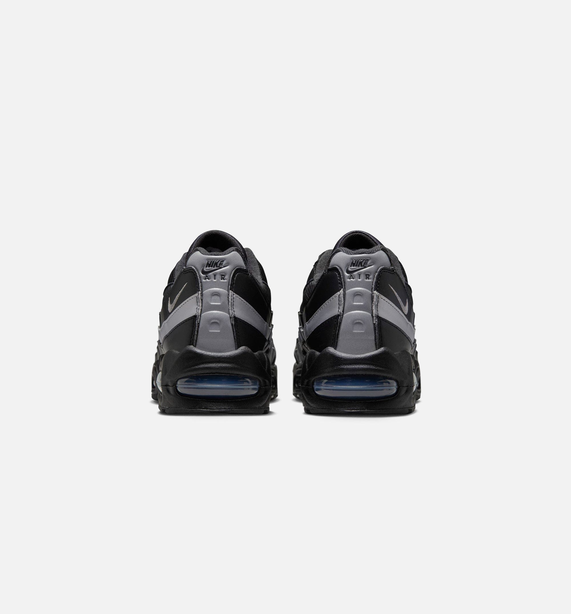 Nike Air Max 95 Big Bubble OG Reflective Accents Mens Lifestyle Shoe - Black/Black/White/Metallic Silver