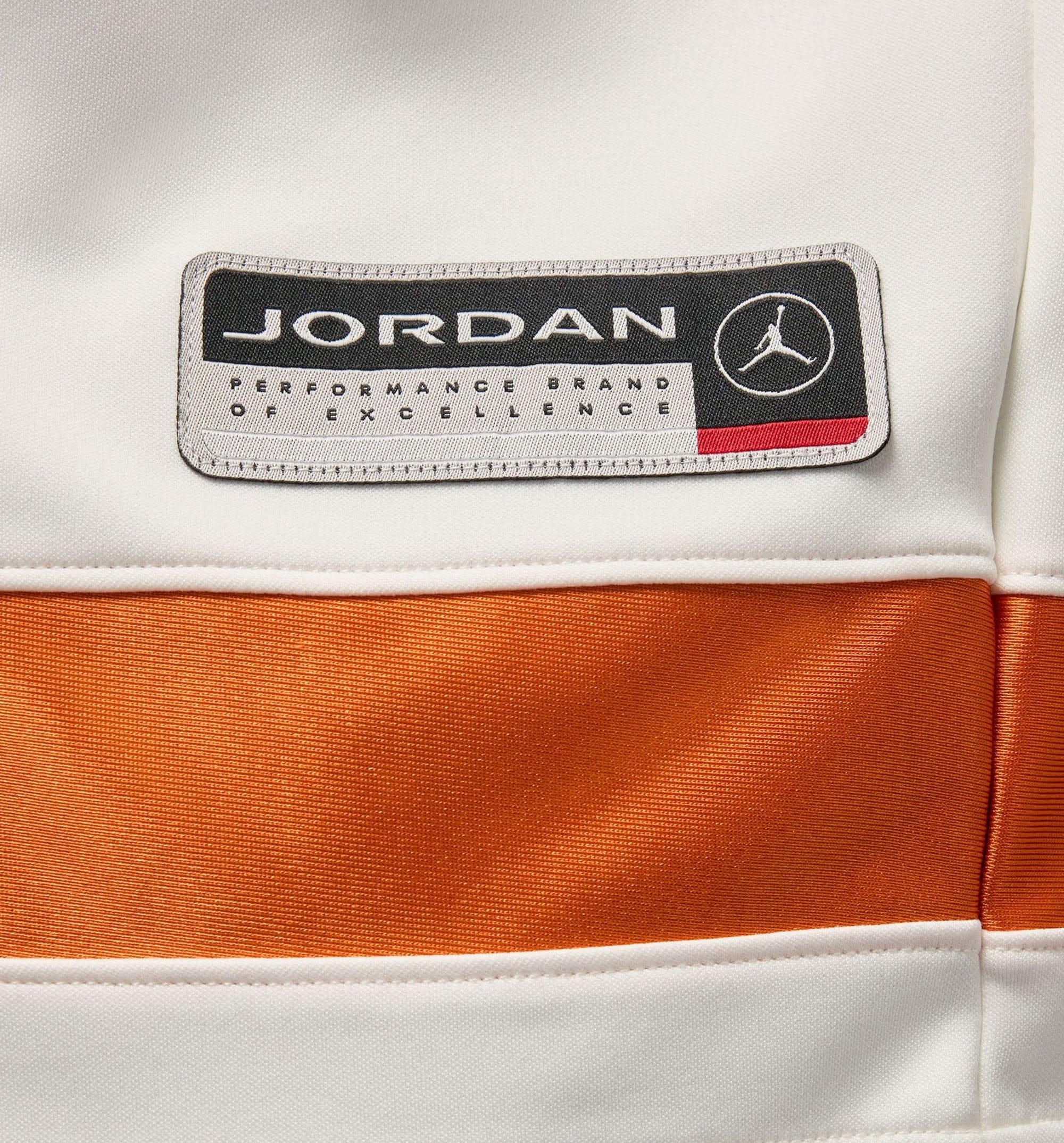 Air Jordan MJ Collegiate Hockey Mens Jersey - Sail/Starfish/Black