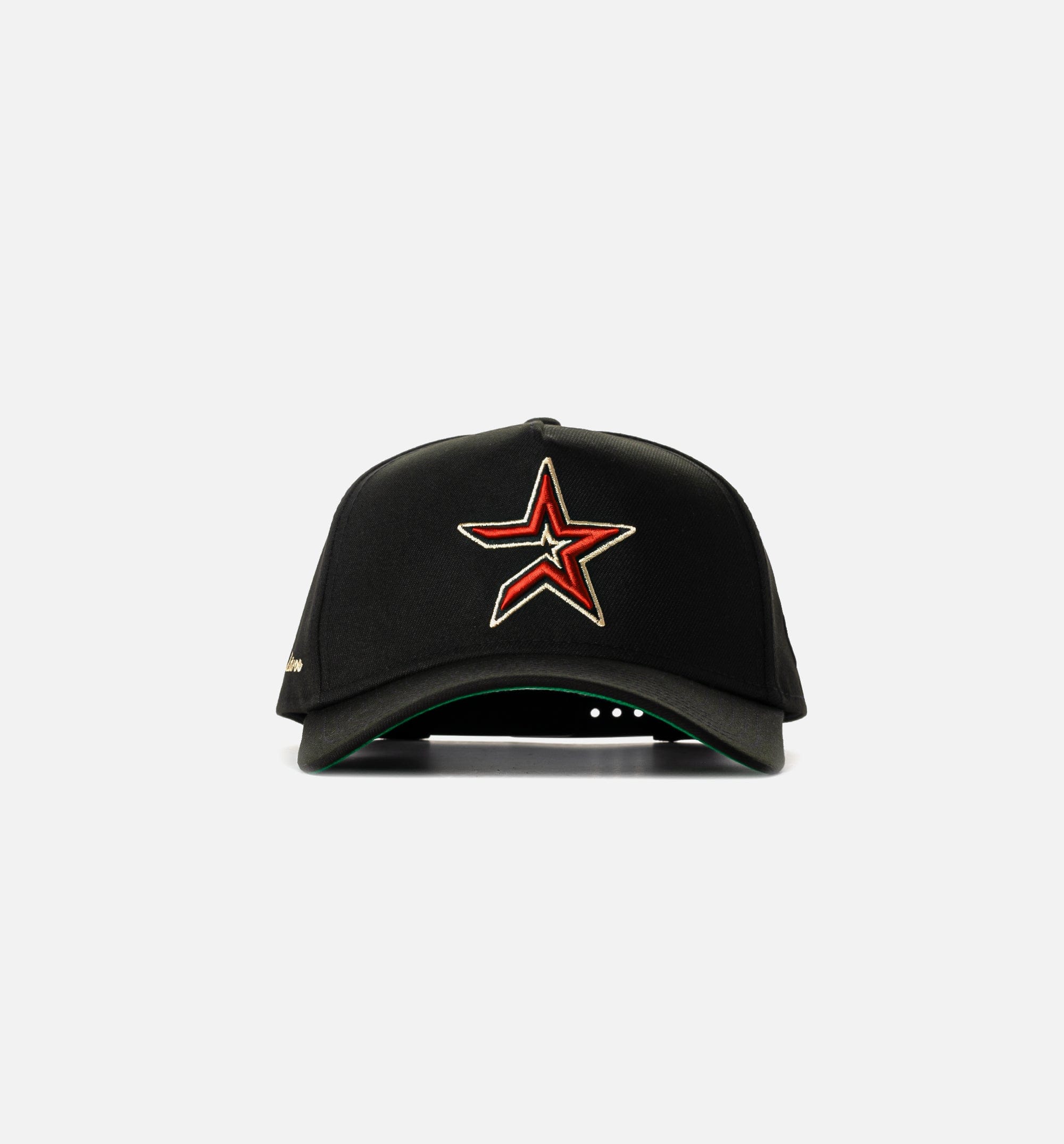 New Era Houston Astros Logo 940AF Snapback Mens Hat - Black/Red