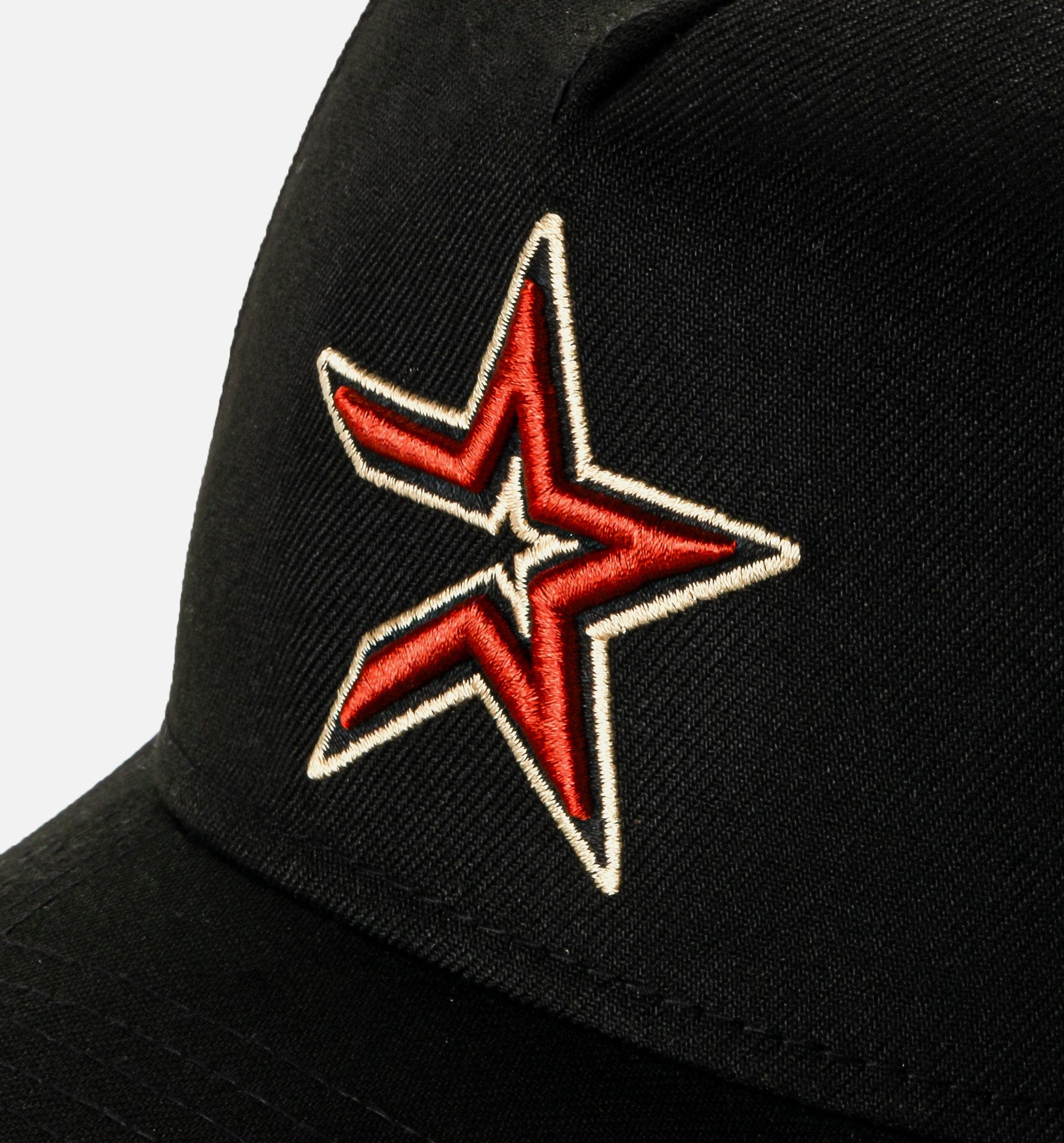 New Era Houston Astros Logo 940AF Snapback Mens Hat - Black/Red