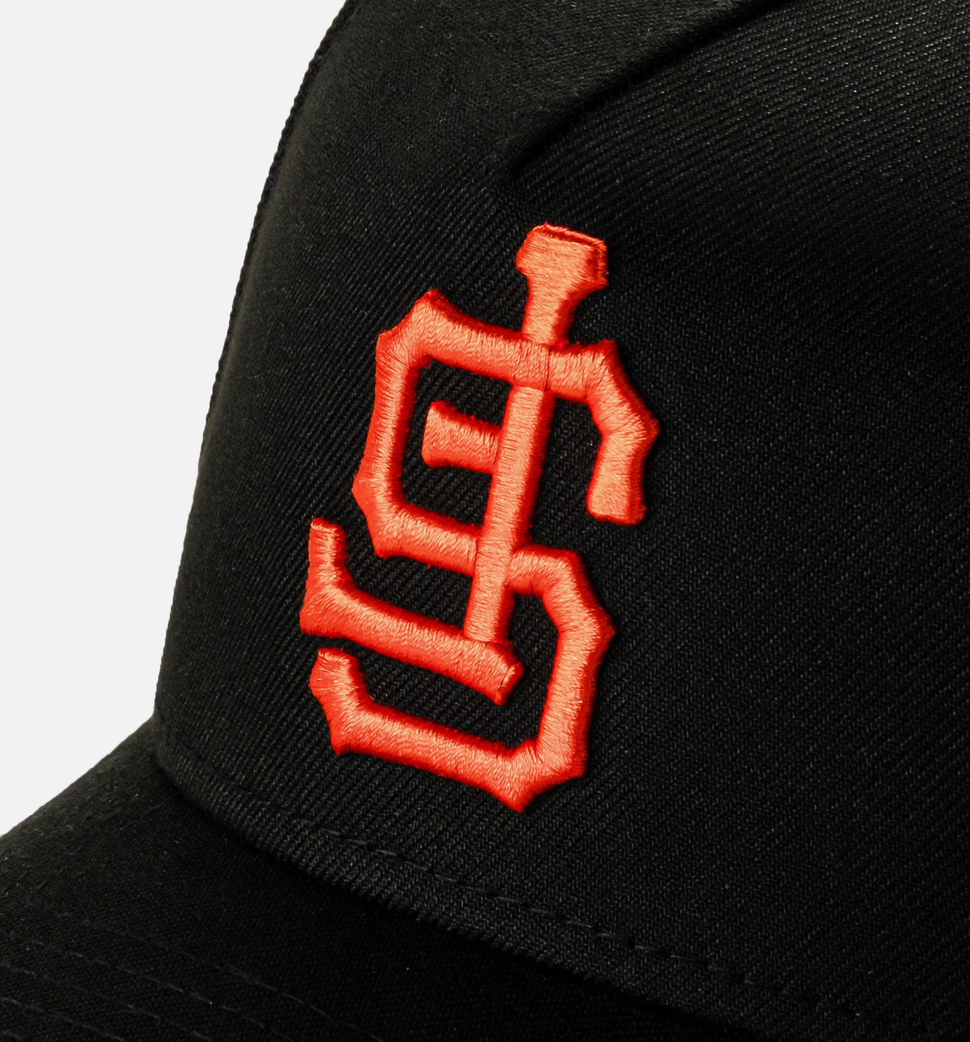 New Era San Francisco Giants Upside Down 950AF Snapback Mens Hat - Black/Orange
