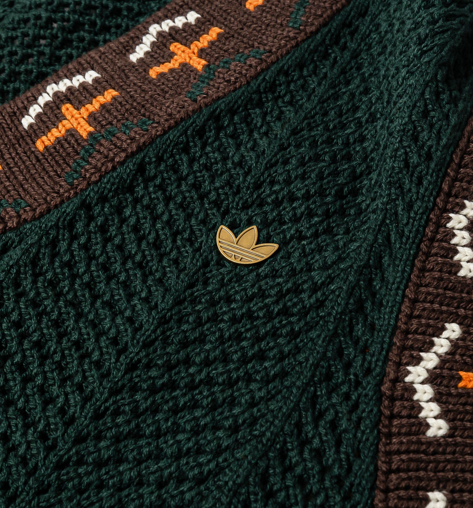 adidas Clot x Adidas Knitted Womens Vest - Green Night