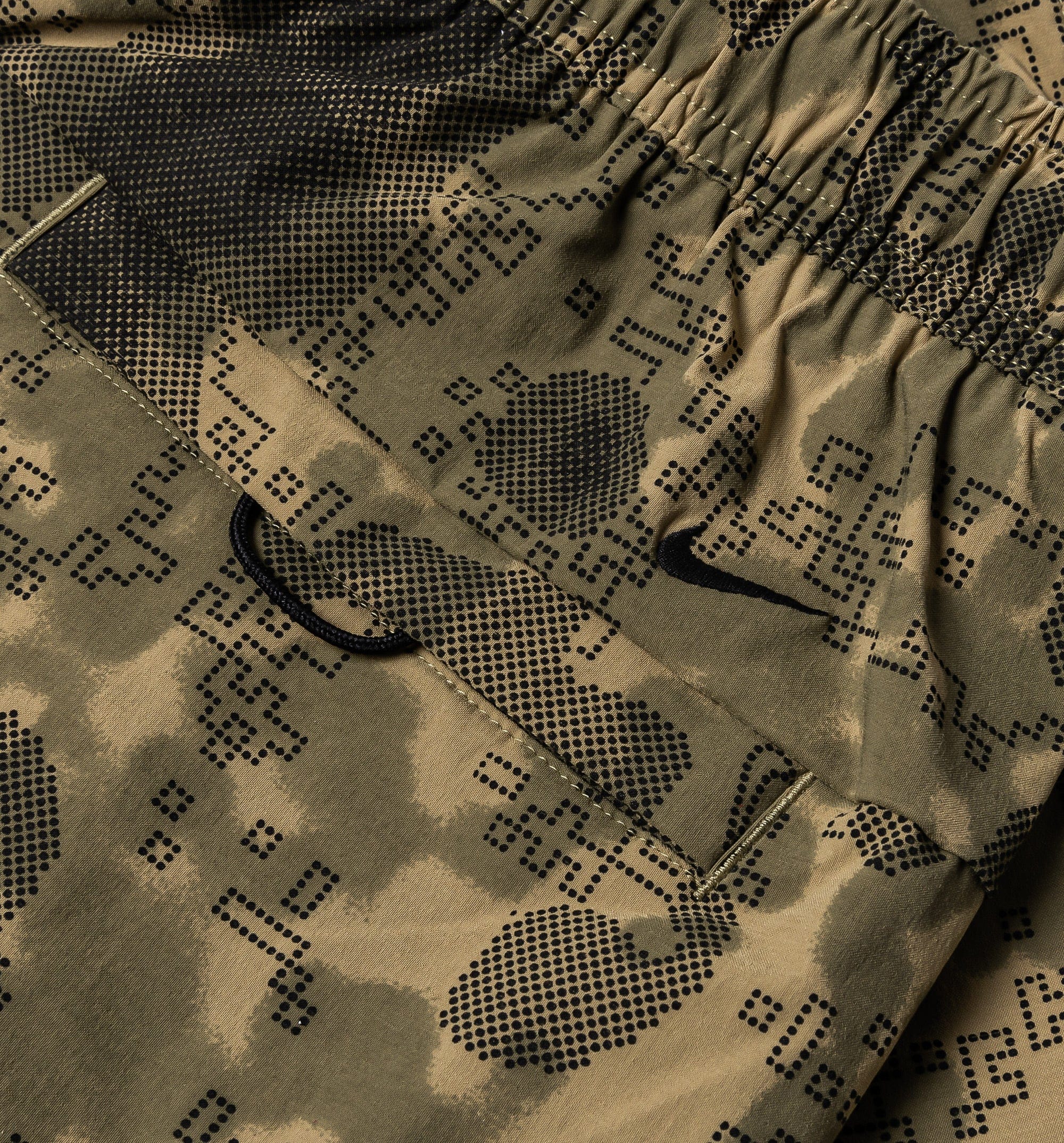Nike Tech Dri Fit Woven Camo Mens Shorts - Neutral Olive
