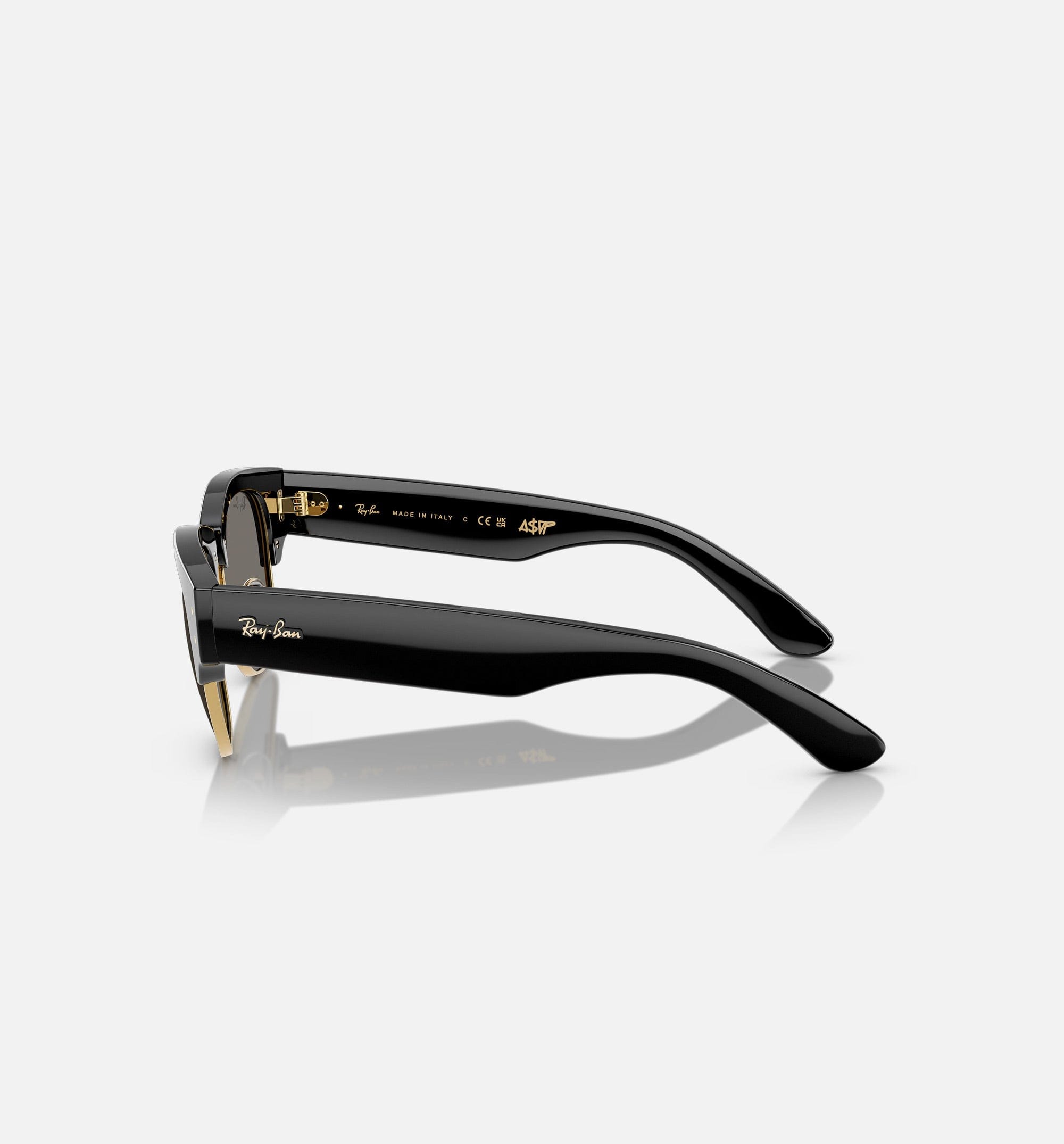 RAYBAN ASAP Rocky x Mega Clubmaster Mens Sunglasses - Black/Gold