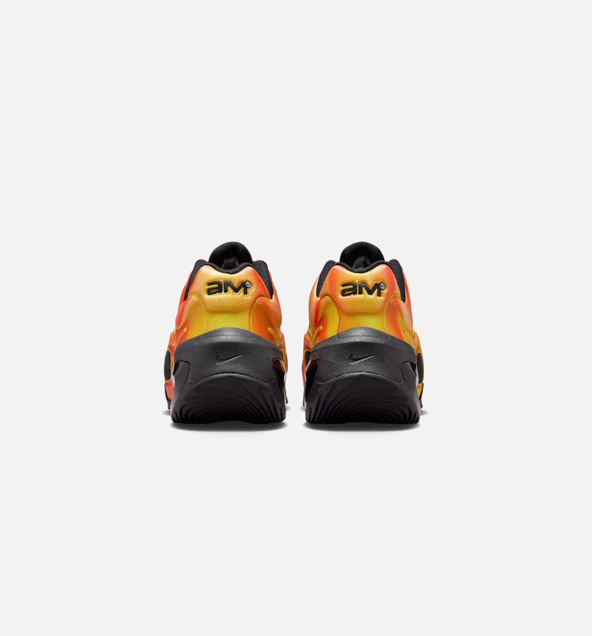 Nike Air Max Muse Black and Metallic Silver Womens Lifestyle Shoe - Black/Bright Crimson/Volt/Metallic Silver