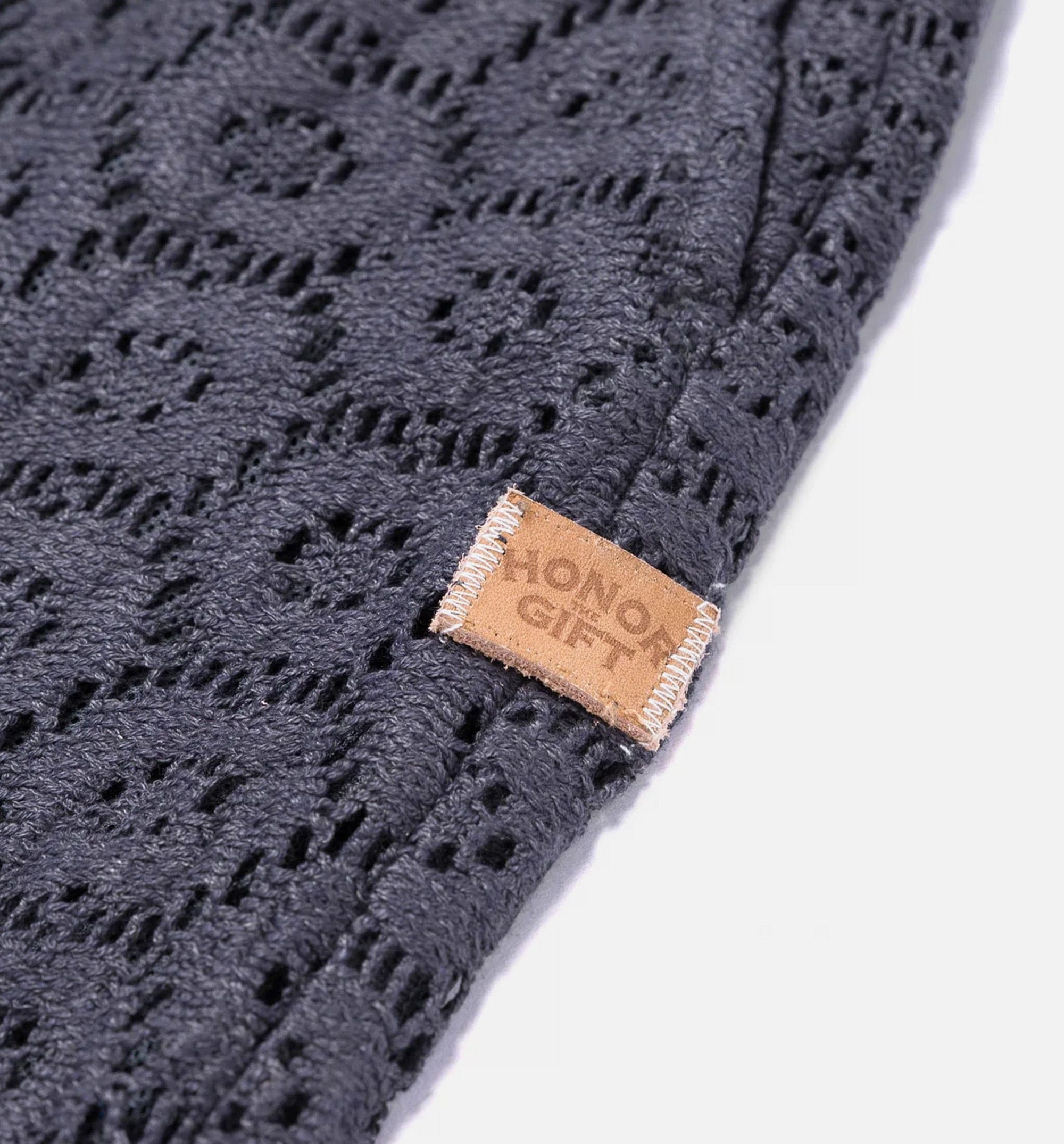 HONOR Crochet Mens Shorts - Black