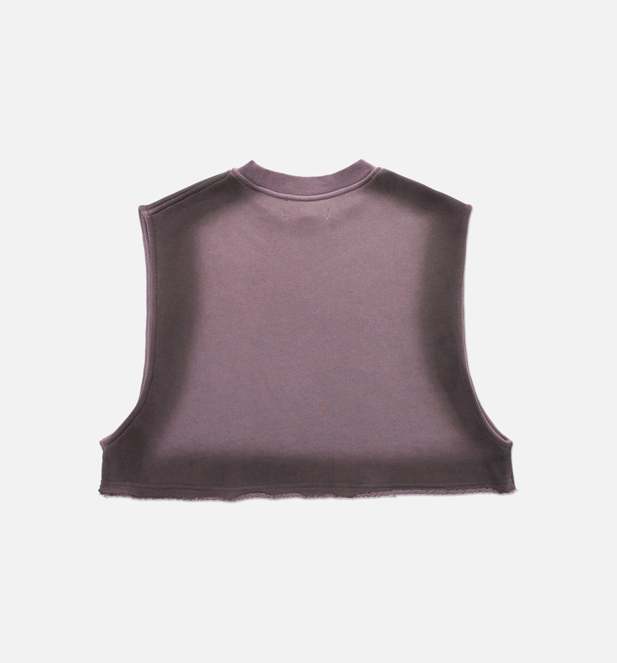 HONOR Cropped Spray Muscle Womens Tank Top - Black