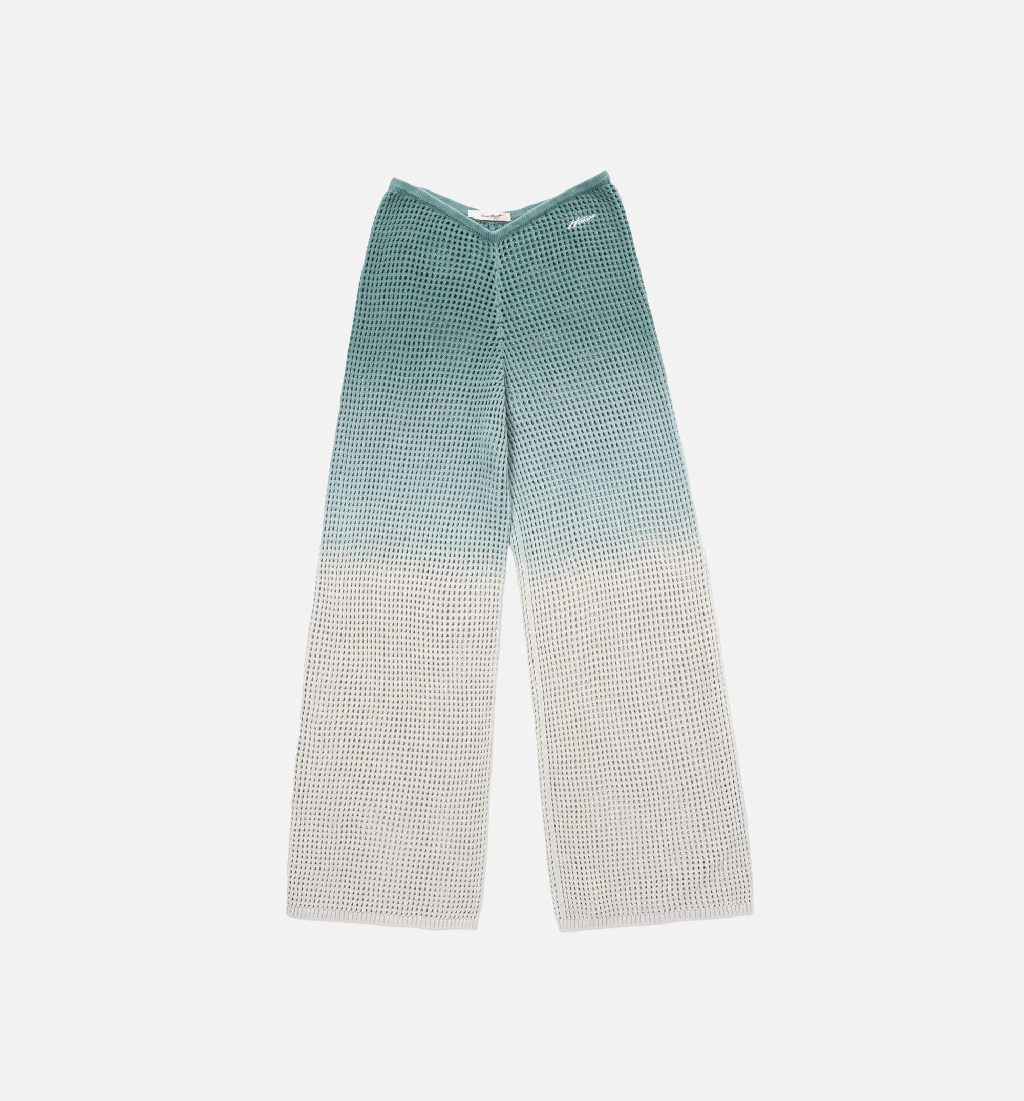 HONOR Crochet Ombre Womens Pants - Green