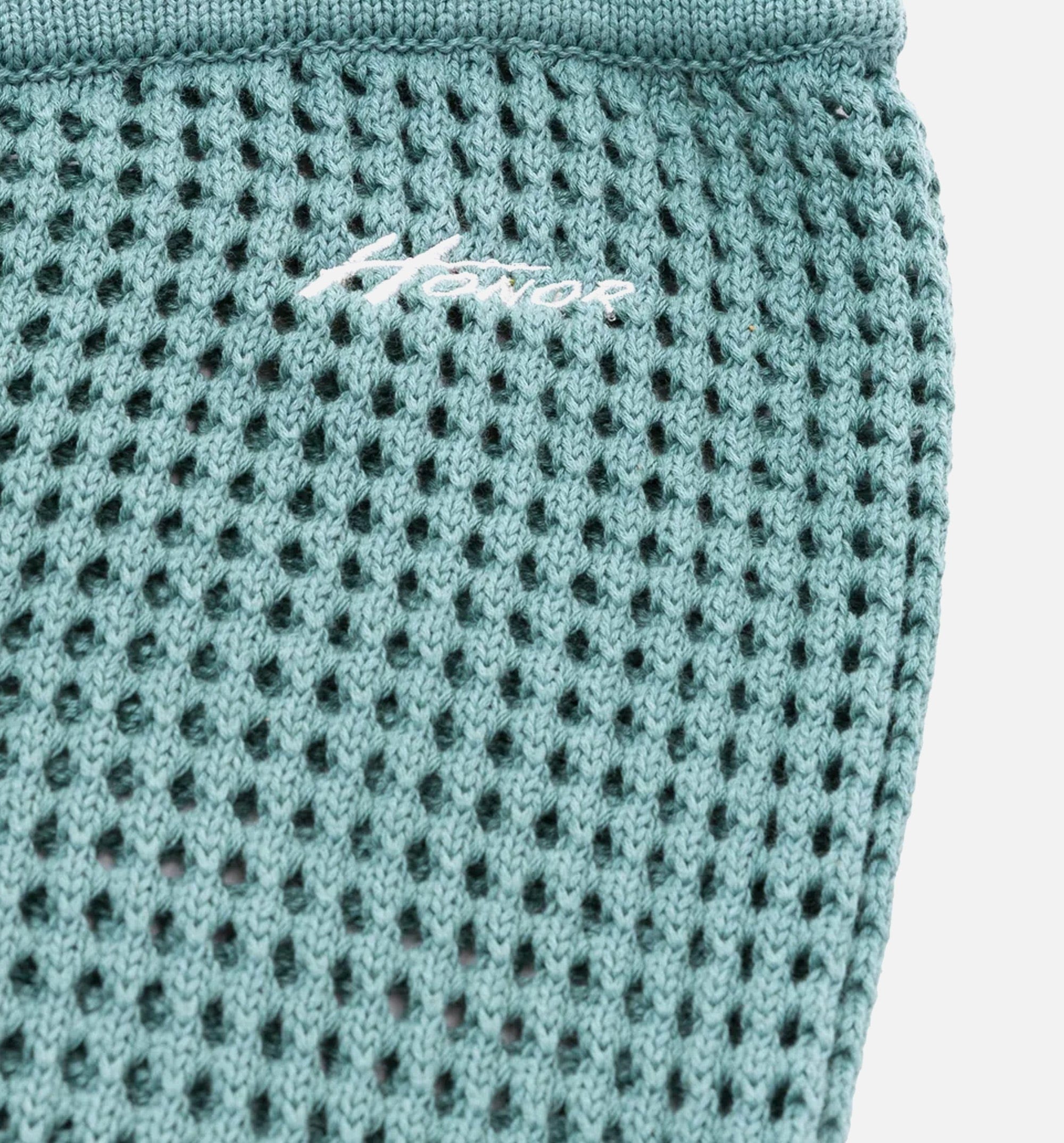 HONOR Crochet Ombre Womens Pants - Green
