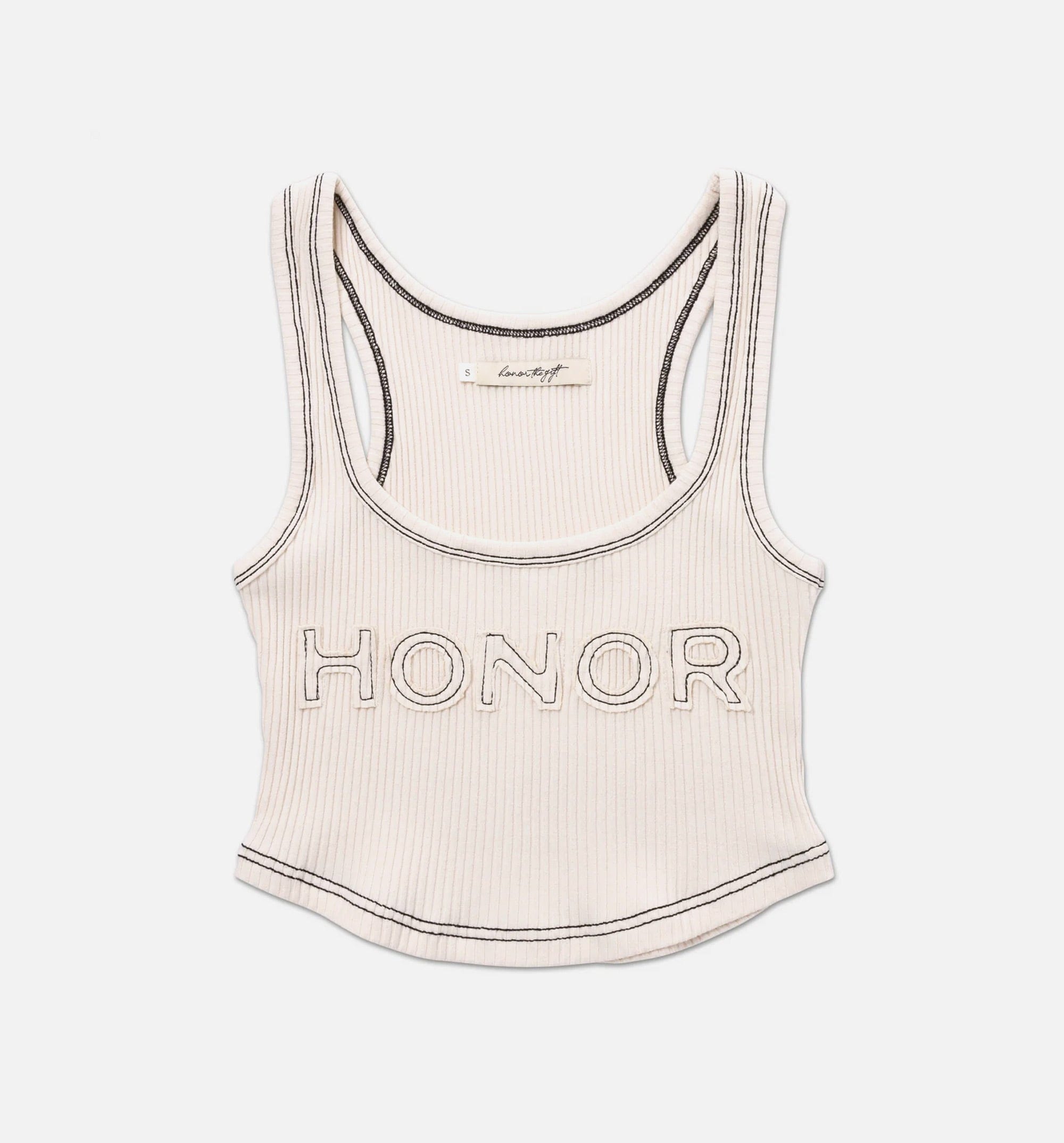 HONOR Charm Womens Tank Top - White