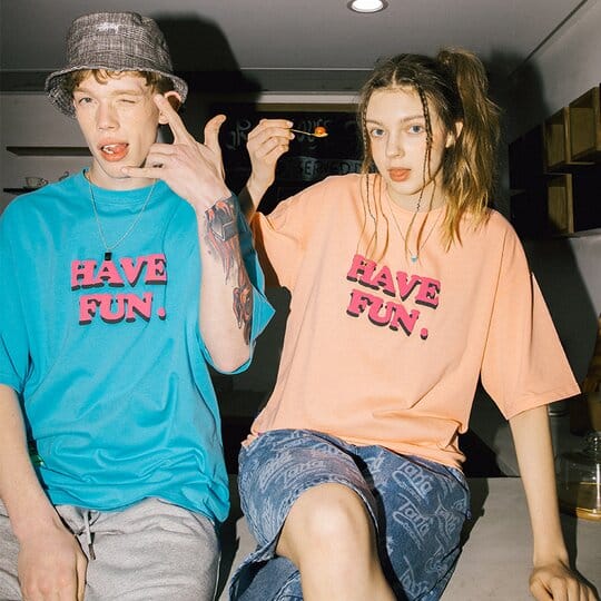 Taka Original Have Fun T-Shirt, Orange
