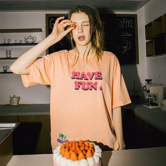Taka Original Have Fun T-Shirt, Orange