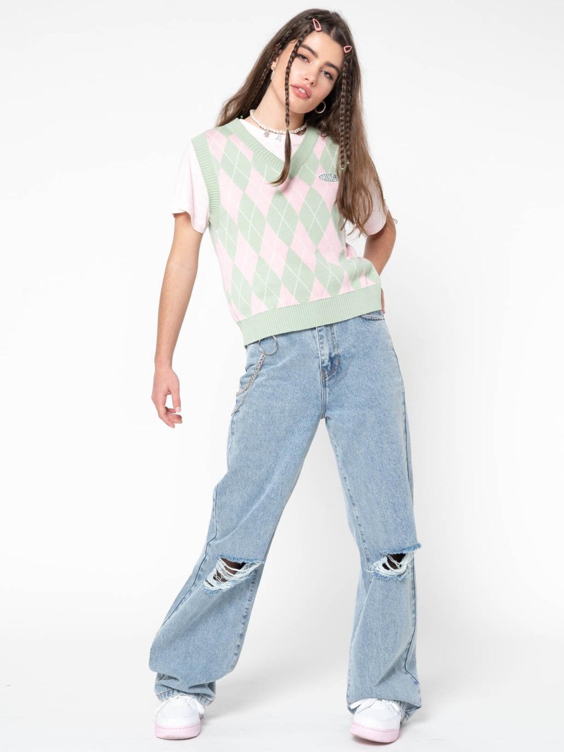 Minga London Girl Wide Leg Jeans