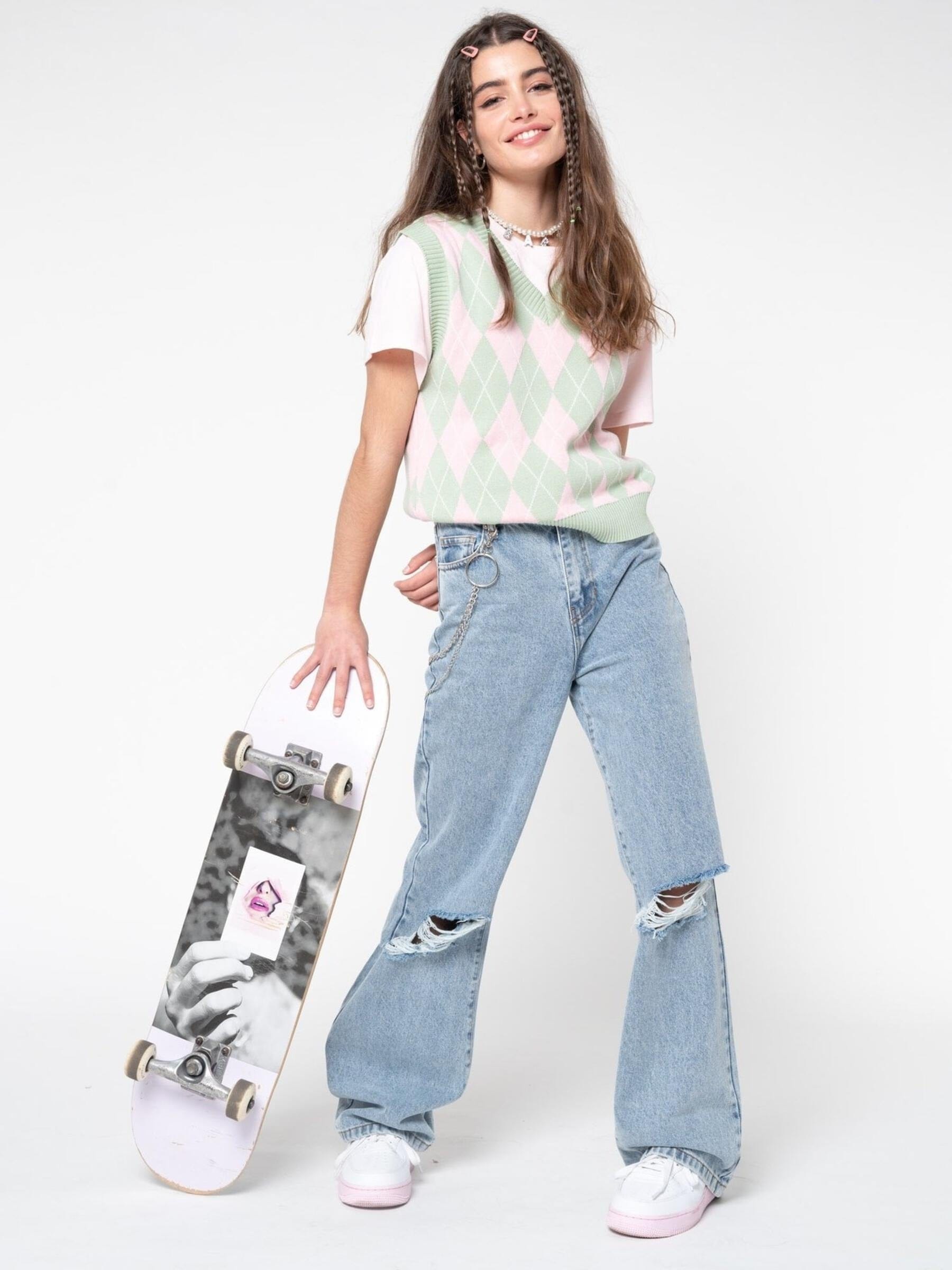 Minga London Girl Wide Leg Jeans