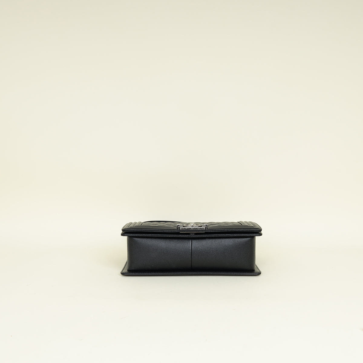 Chanel Black Le Boy Flap Medium Shoulder Bag