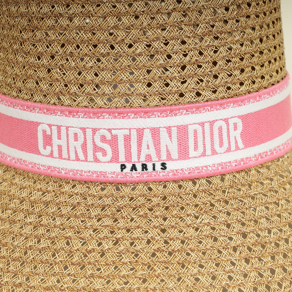Christian Dior Pink D-Bobby Small Brim Hat