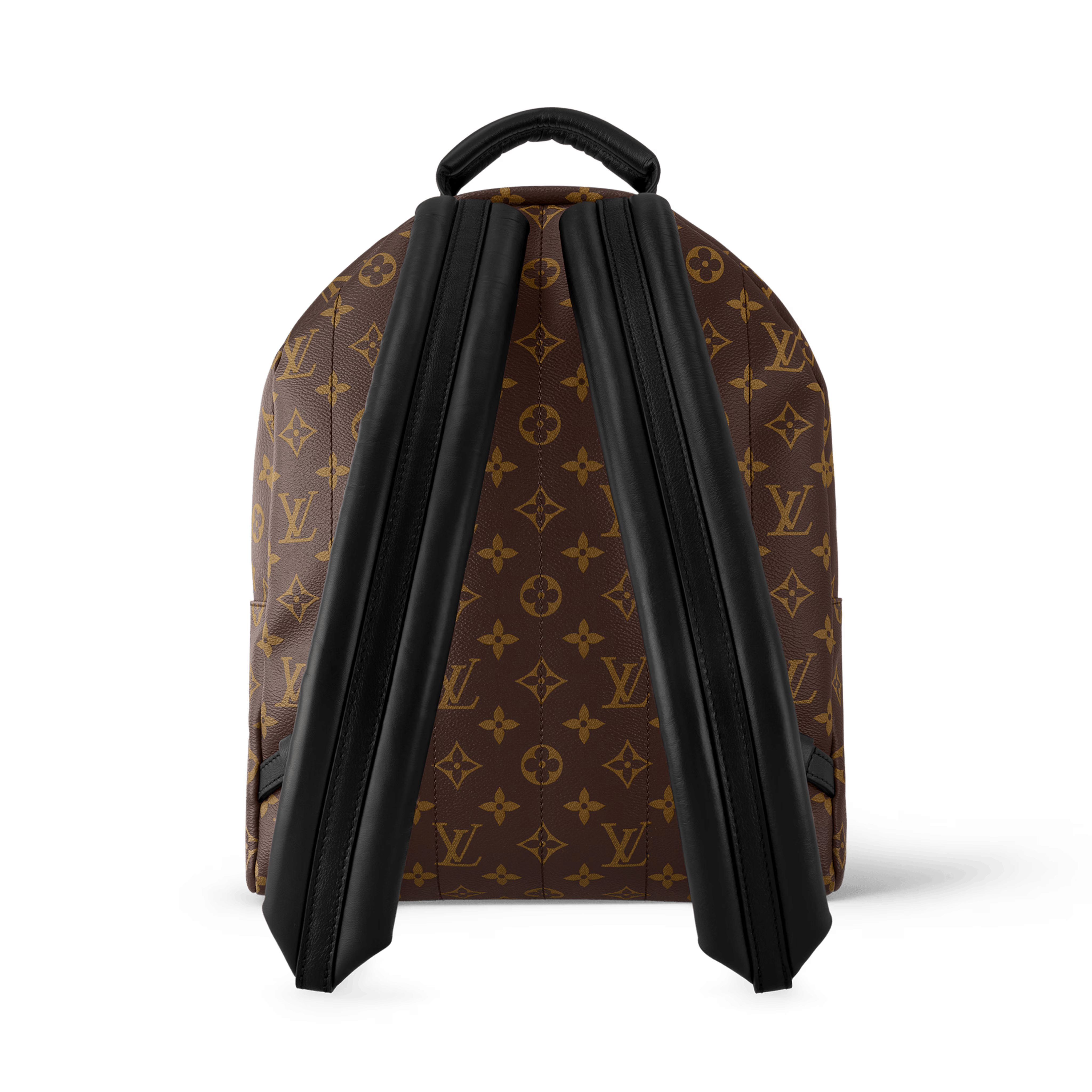 Louis Vuitton Palm Springs MM Backpack in Monogram Coated Canvas with Gold Hardware