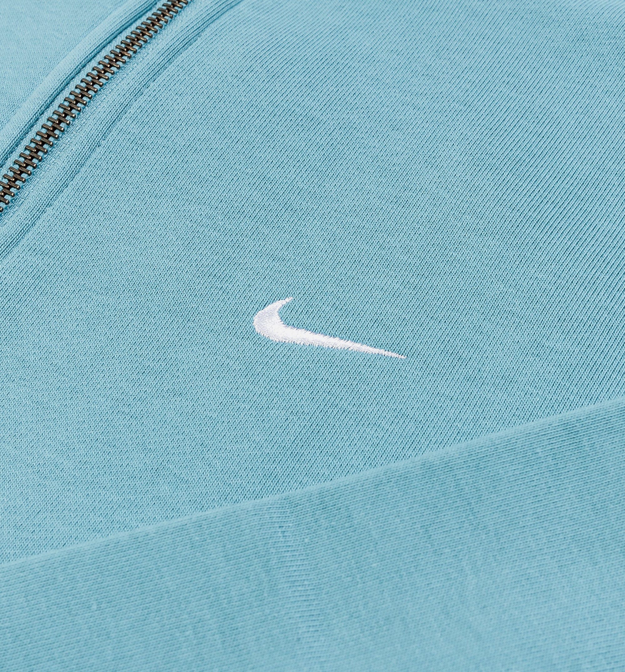 Nike Solo Swoosh Quarter Zip Mens Jacket - Blue