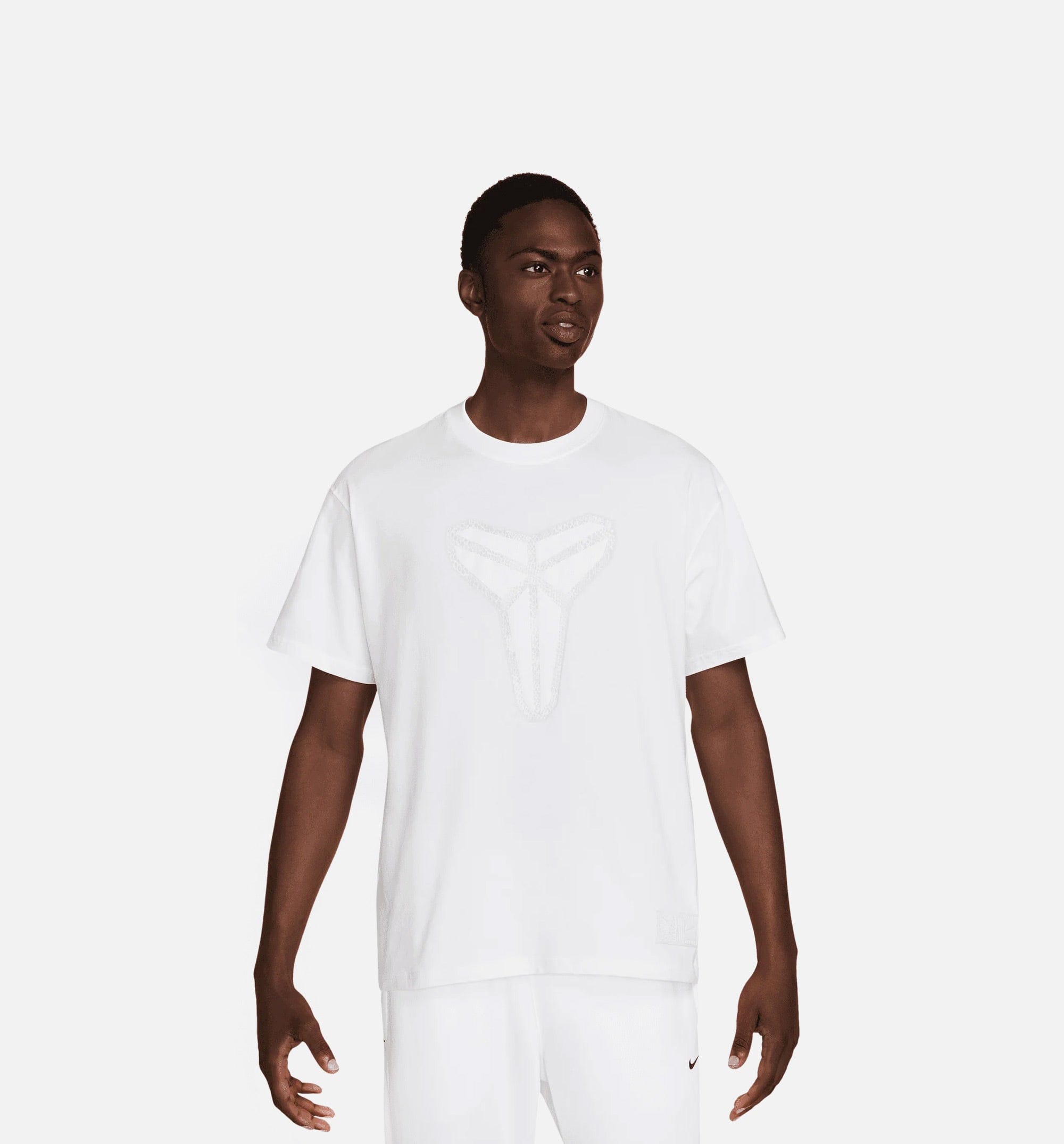 Nike Kobe Max 90 Halo Mens Short Sleeve Shirt - White