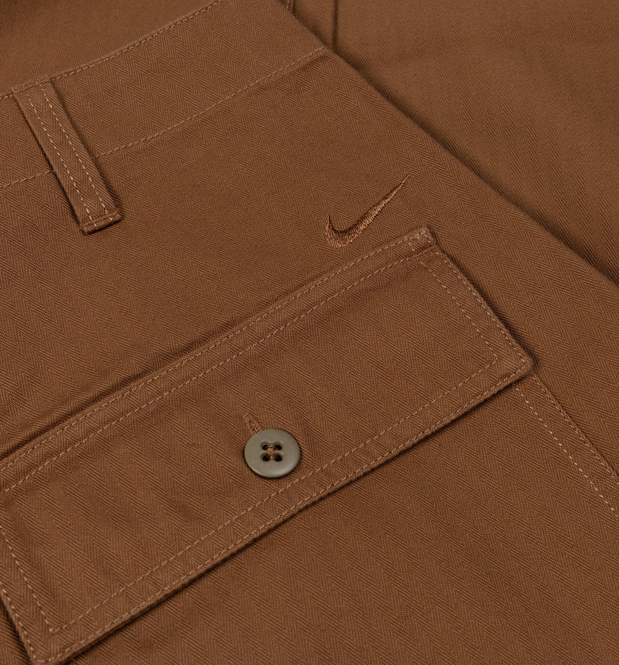 Nike Life Fatigue Trousers Mens Pant - Tan