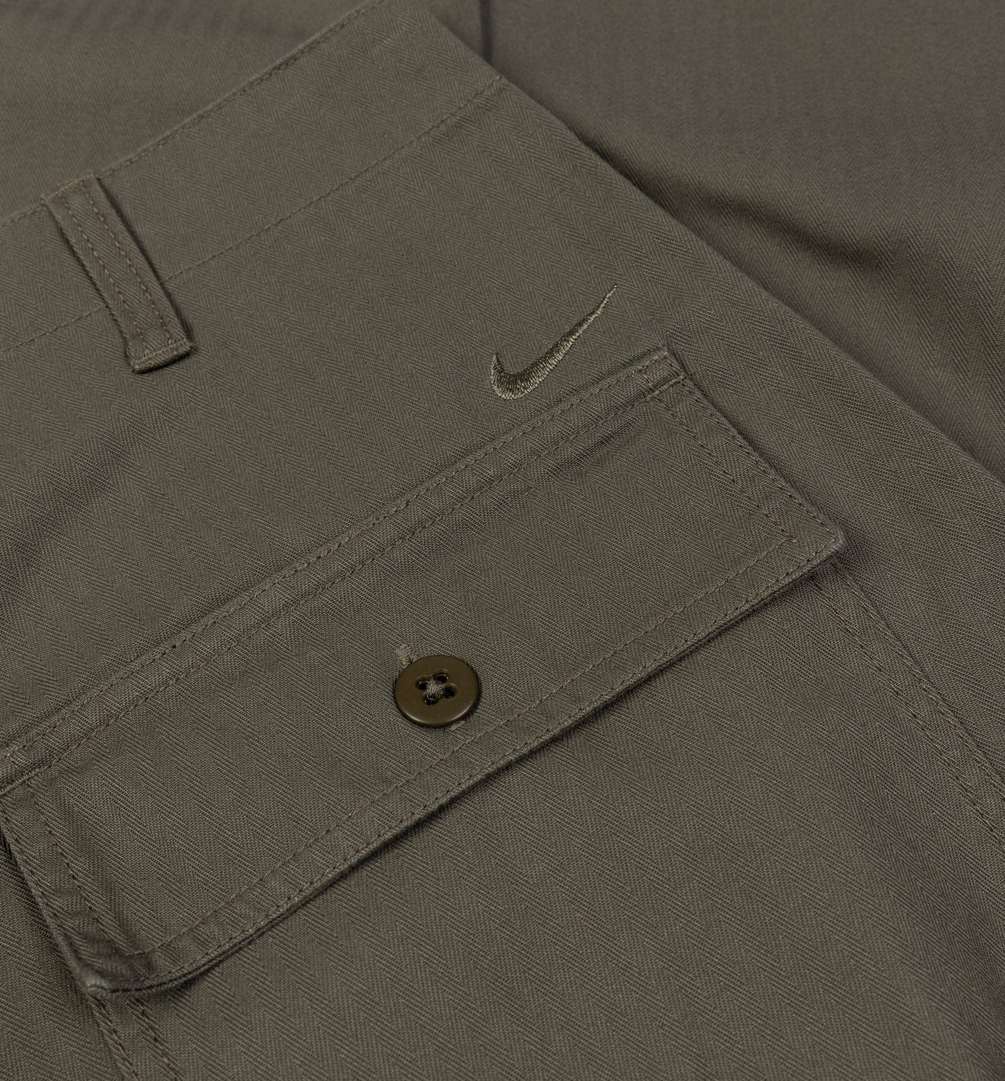 Nike Life Fatigue Trousers Mens Pant - Medium Olive