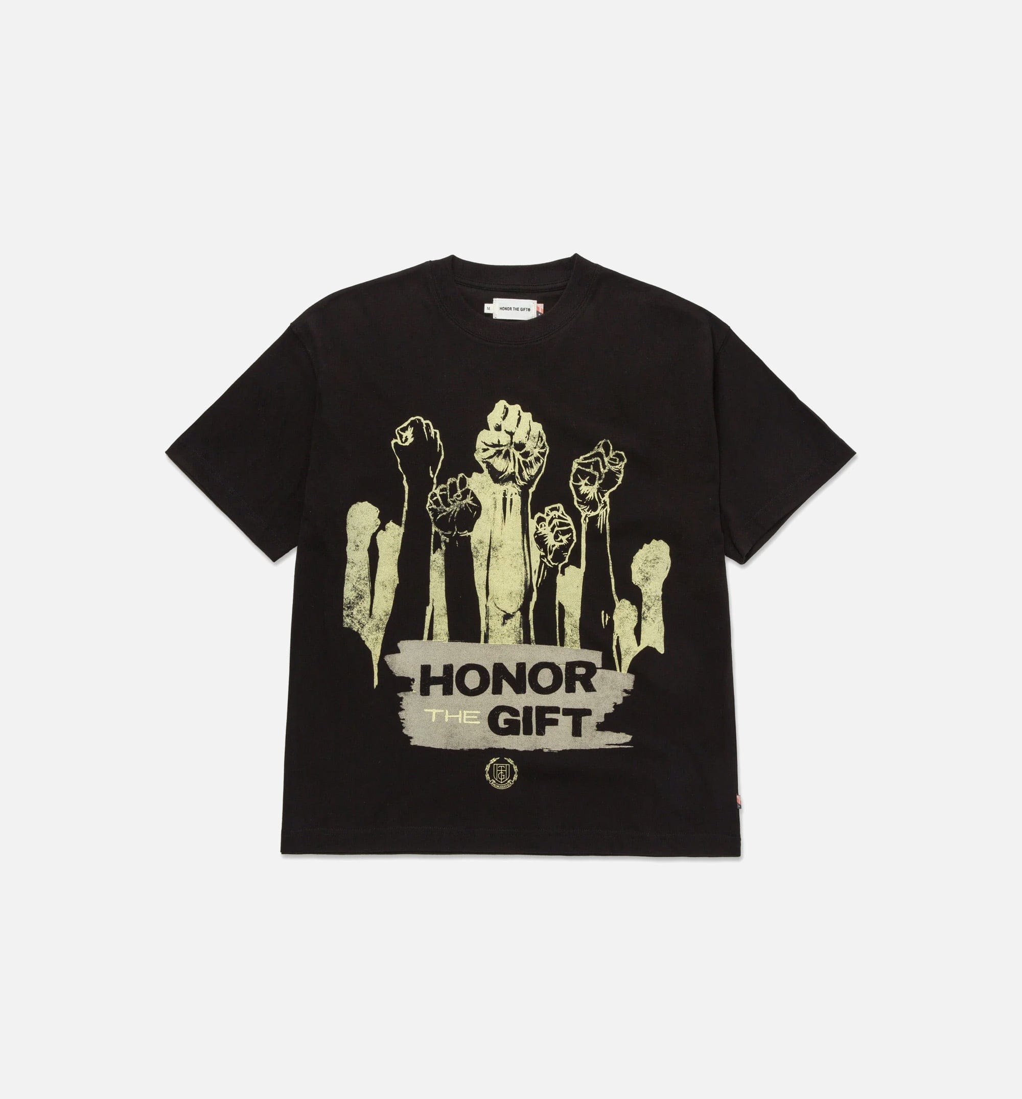 HONOR Dignity Mens Short Sleeve Shirt - Black