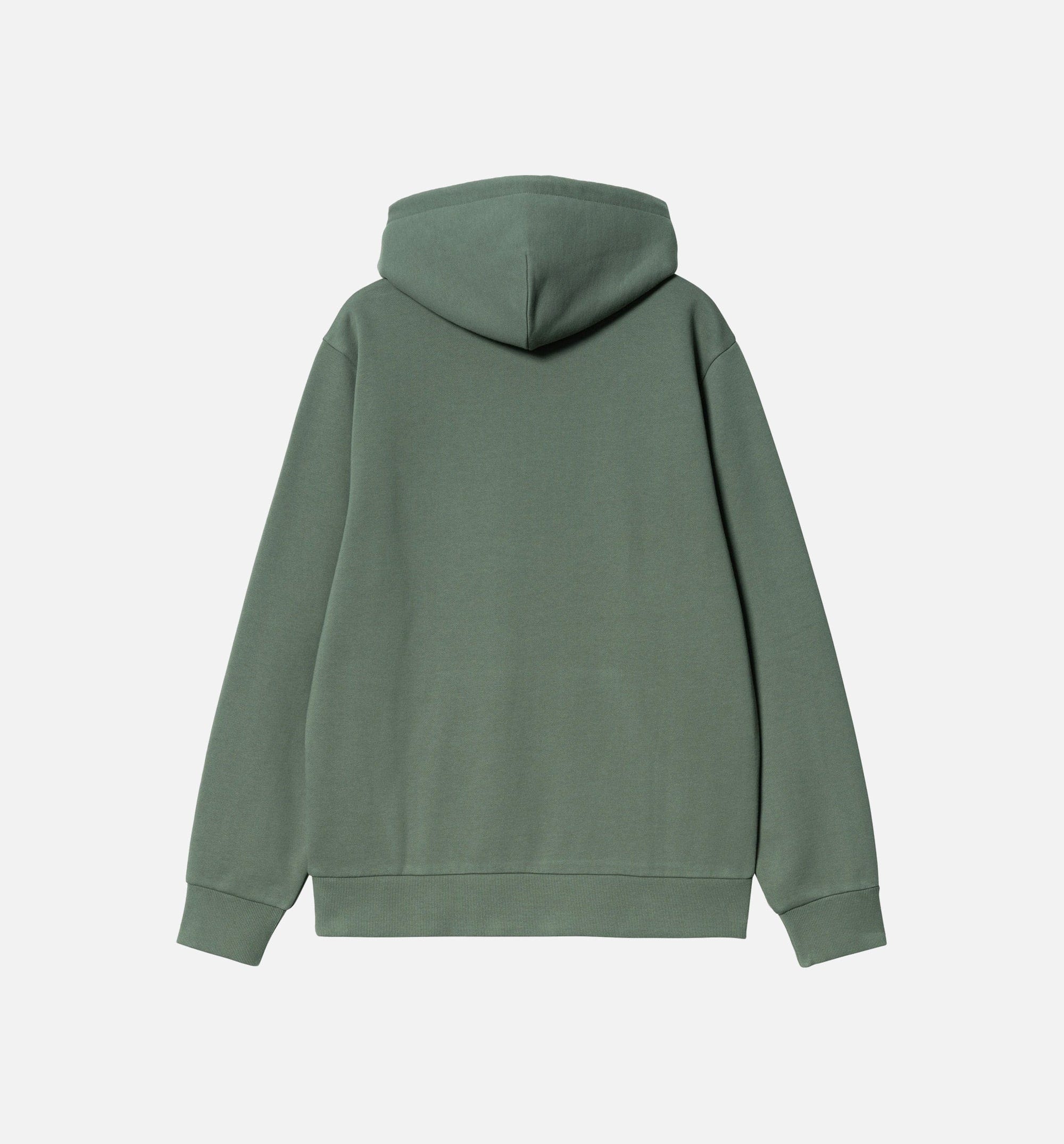 Carhartt WIP Embroidery Script Pullover Mens Hoodie - Green