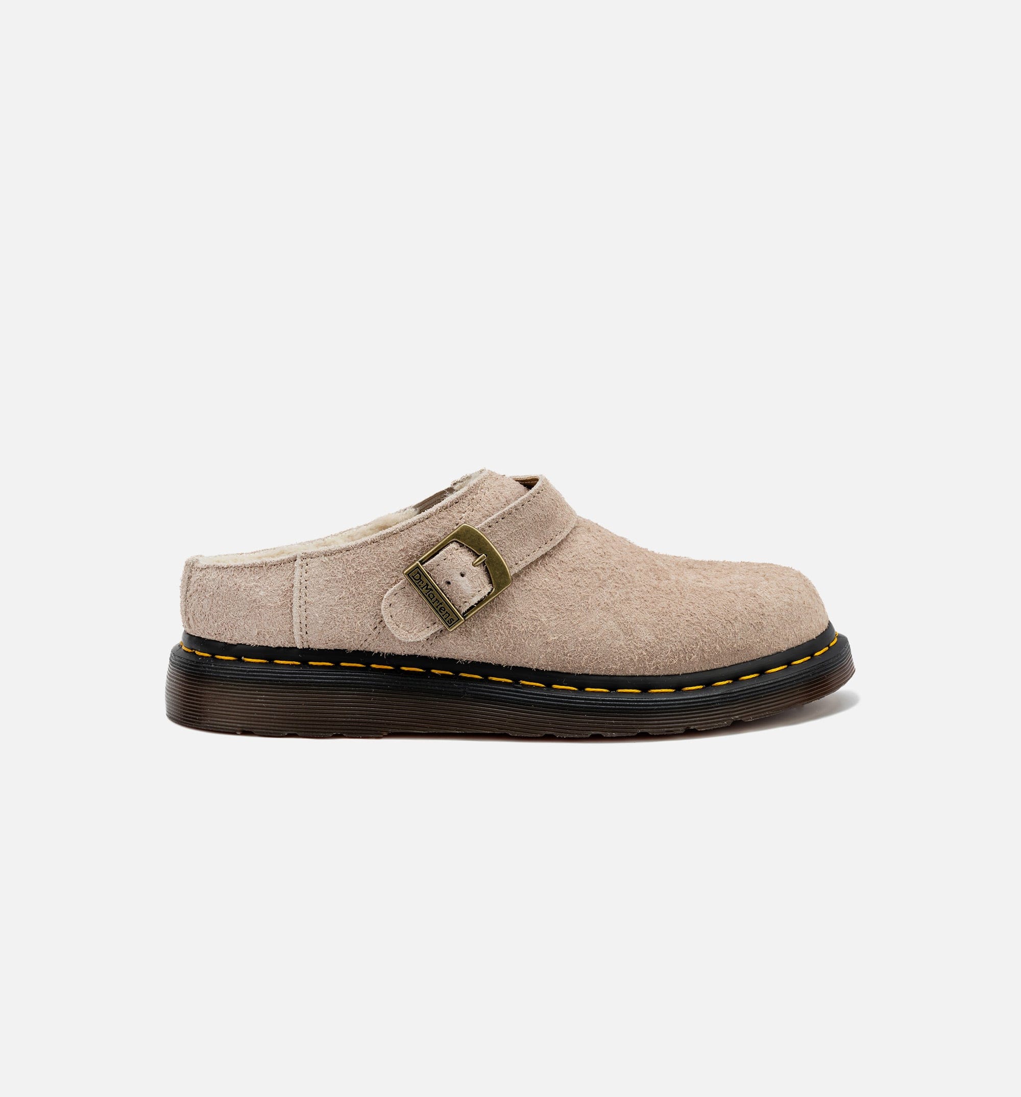 Dr. Martens Isham Suede Slingback Mule Mens Lifestyle Shoe - Taupe