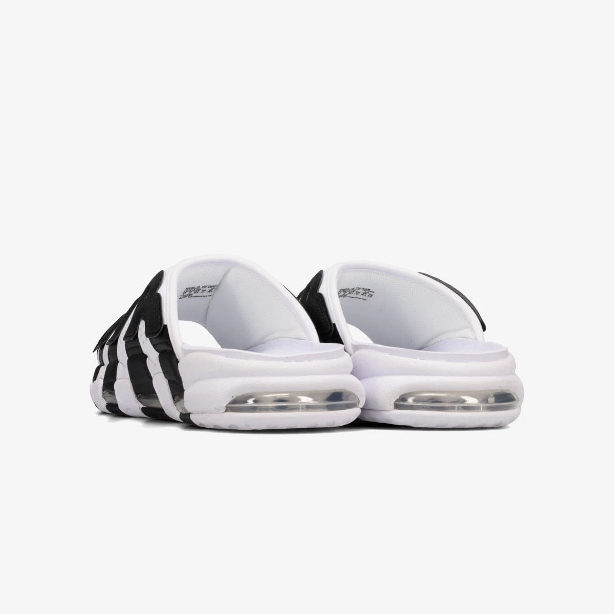 NIKE AIR MORE UPTEMPO SLIDE WHITE/VARSITY RED/BLACK
