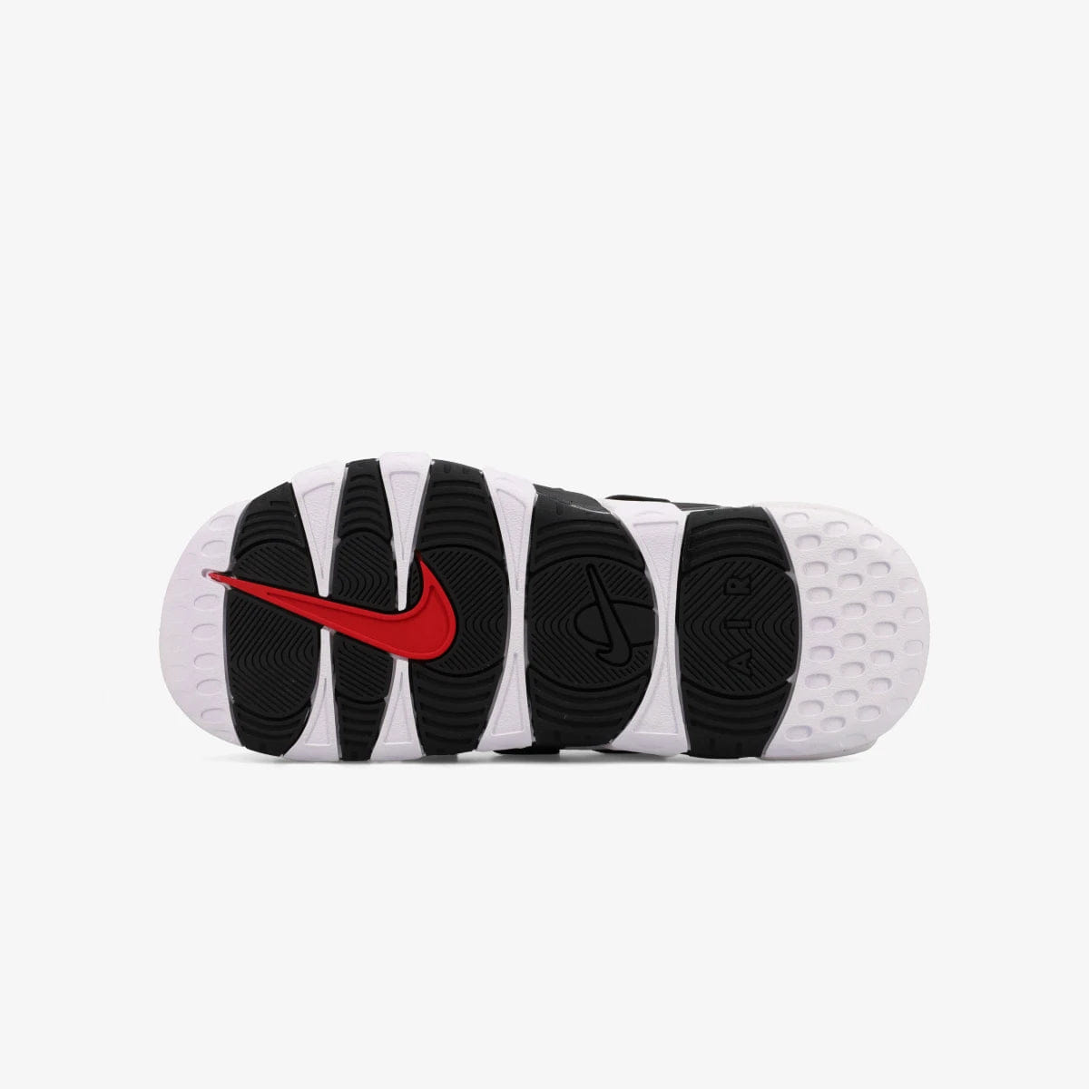 NIKE AIR MORE UPTEMPO SLIDE WHITE/VARSITY RED/BLACK