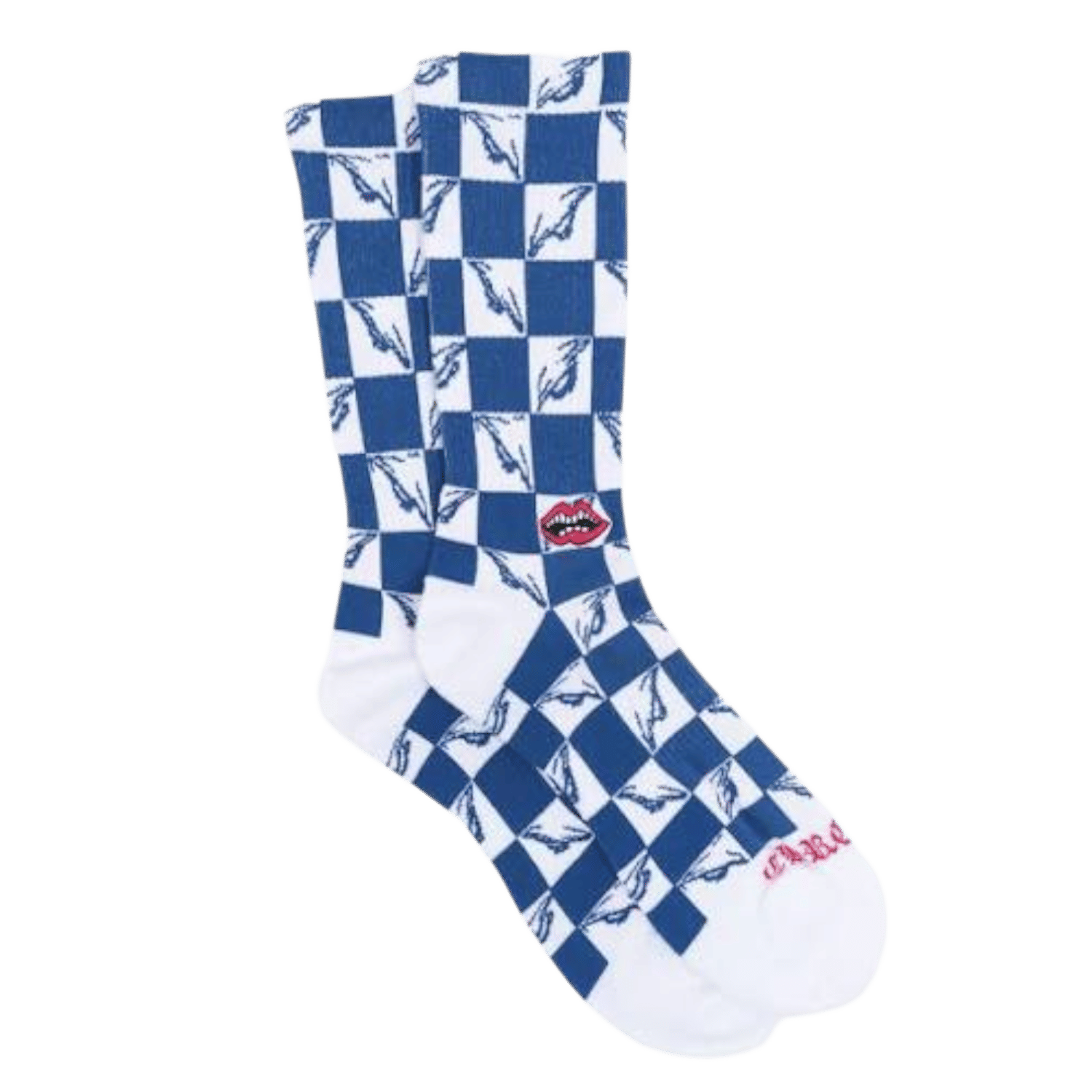 Chrome Hearts Matty Boy 99 Eyes Socks Blue