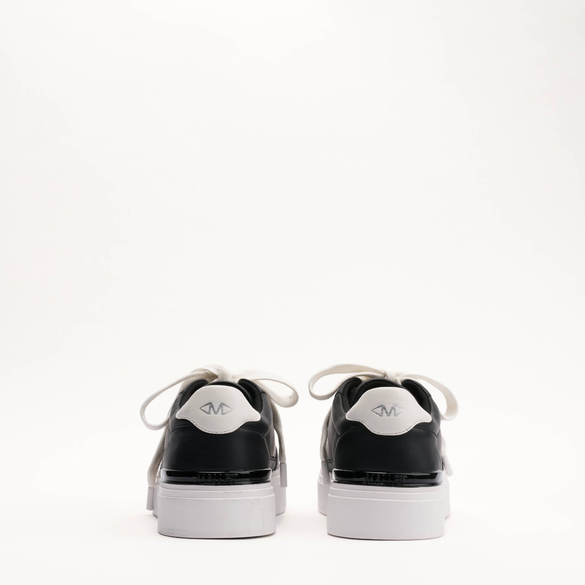 Mallet London MALLET Lansbury Men's Black Nappa Leather Trainers