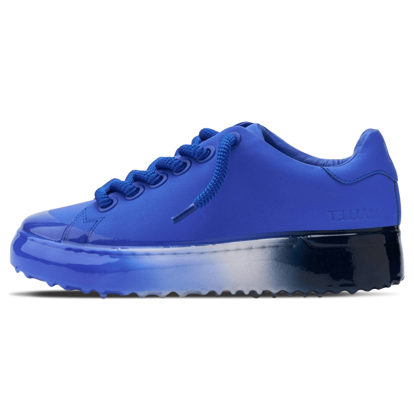 Mallet London MALLET GRFTR Lite Men's Blue Ombre Dip Leather Trainers