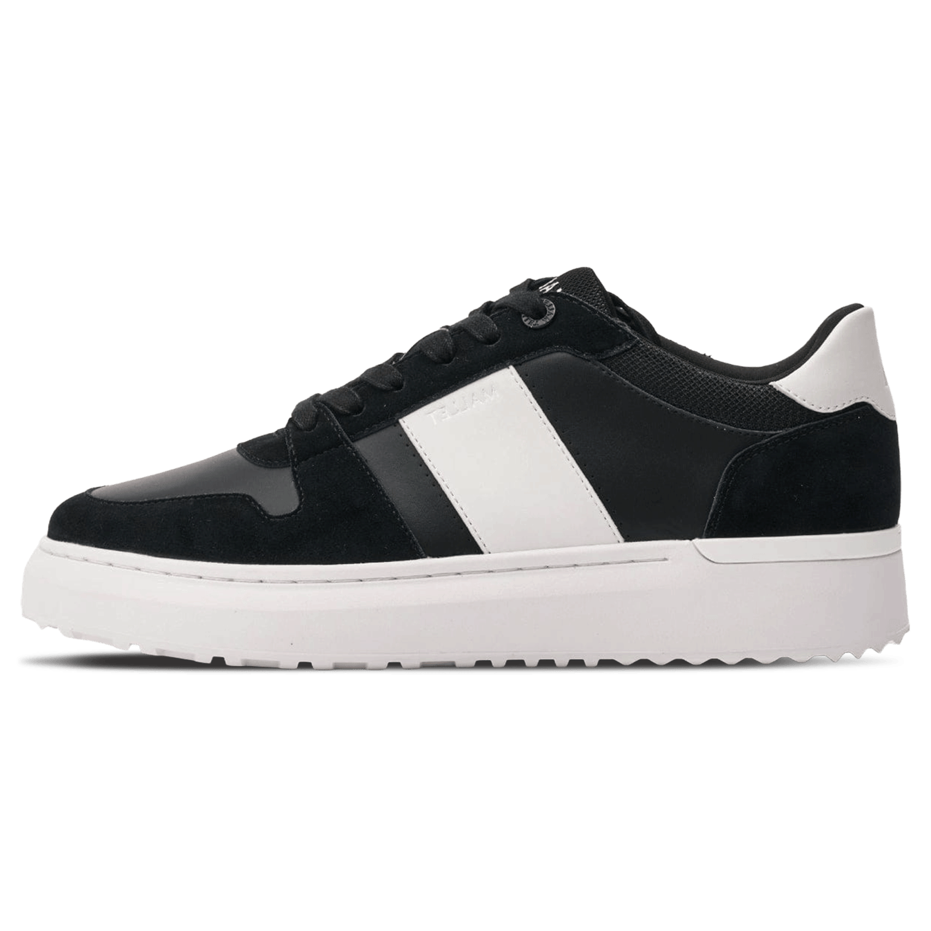Mallet London MALLET Hoxton Lite Men's Black White Leather Trainers