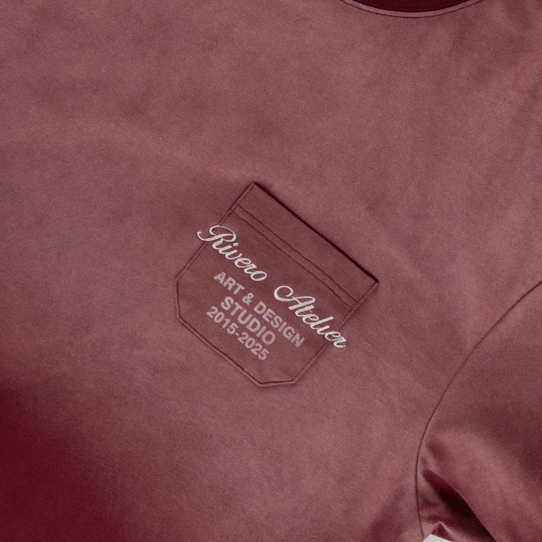 RIVERO SHADE MAROON STUDIO TEE