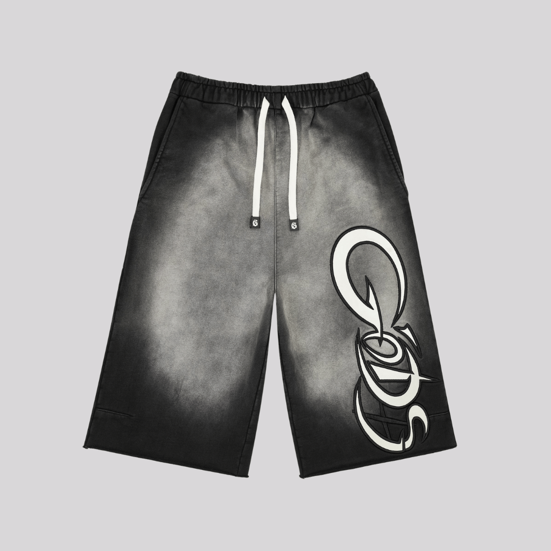 GODSPEED NEW AGE 3QTR SHORTS BLACK / WASH