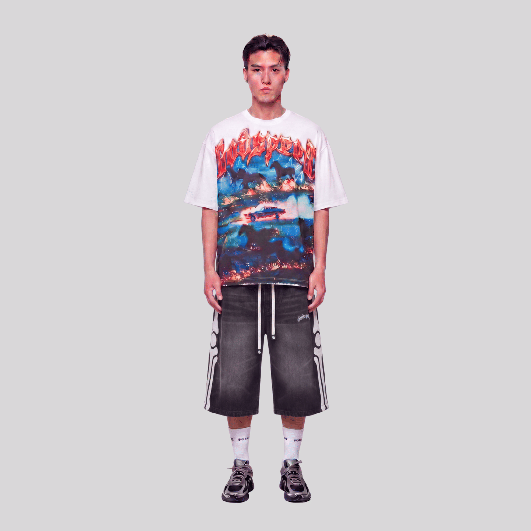 GODSPEED NEW AGE 3QTR SHORTS BLACK / WASH