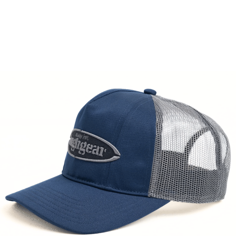 STUSSY TOUGH GEAR TRUCKER NAVY CAP