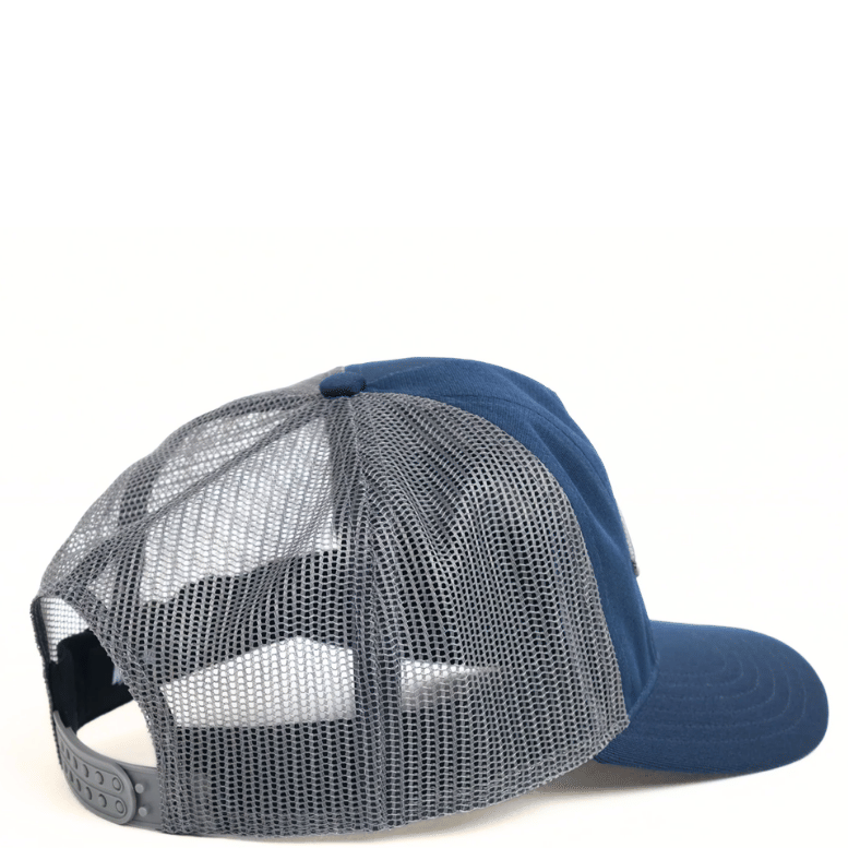 STUSSY TOUGH GEAR TRUCKER NAVY CAP