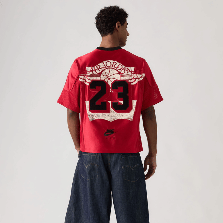 AIR JORDAN X LEVI'S GYM RED JERSEY